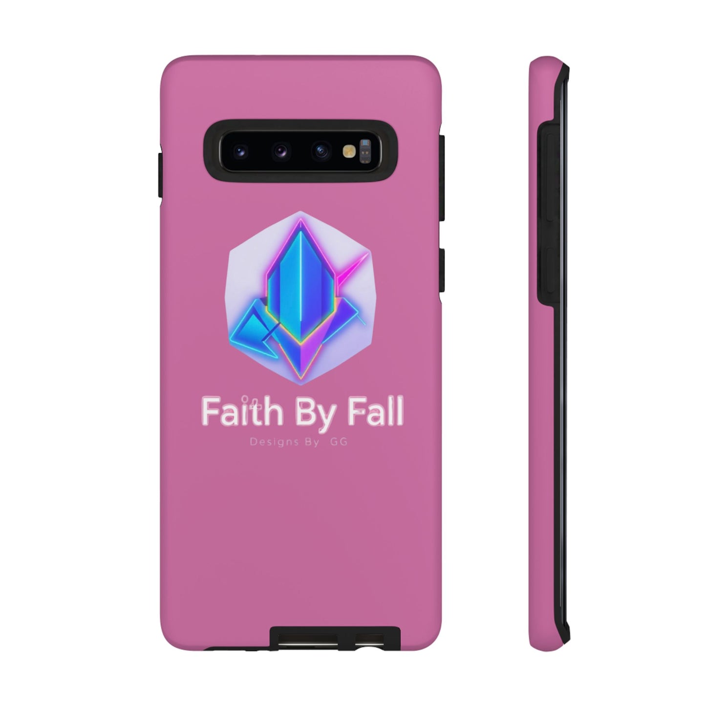 Vibrant Phone Case with Motivational Design - Faith By Fall, Colorful Phone Cover, Customizable Mobile Accessory, Unique Gift Idea, [...]
