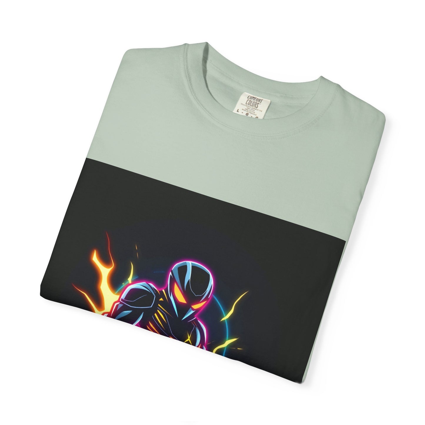 Vibrant Unisex Graphic T-Shirt, Cosmic Dreams Tee, Retro Neon Shirt, Stylish Casual Wear, Gift for Gamers & Dreamers