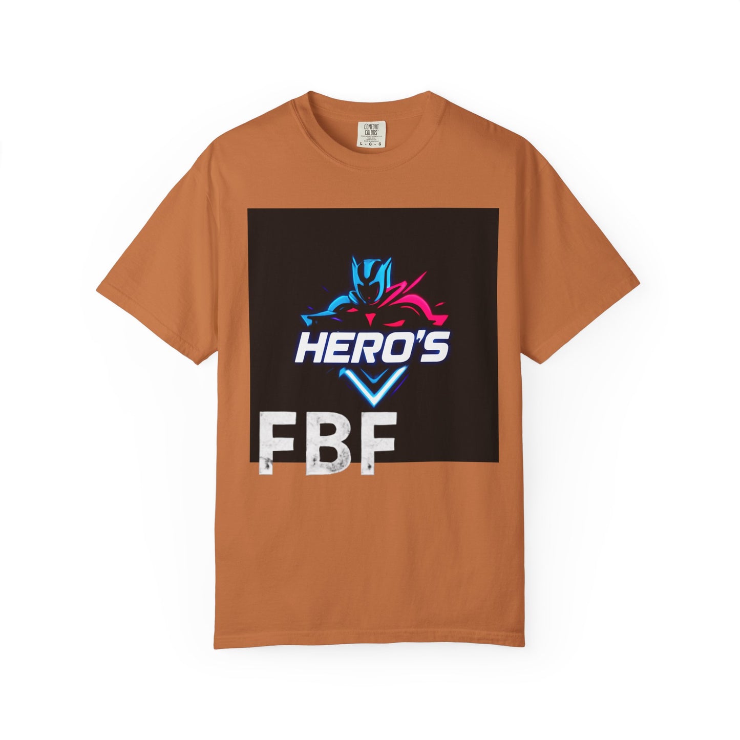 Hero's Unisex Garment-Dyed T-shirt, Casual Tee, Perfect for Gifting, Comic Fans, Hero Celebrations, Graphic Tee, Everyday Wear