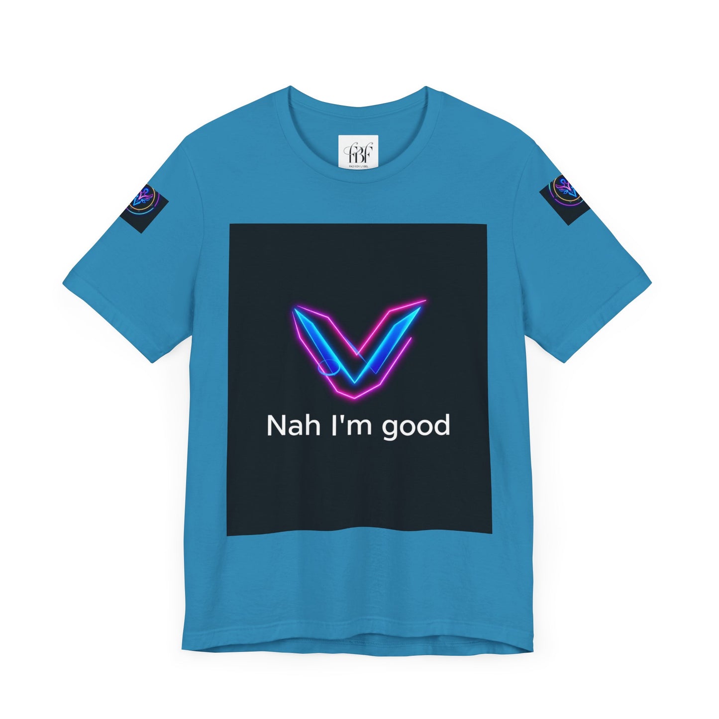 Neon Graphic Tee for Trendy Vibes, Casual Wear, Gift for Friends, Streetwear, Relaxed Fit, Graphic Art Tee