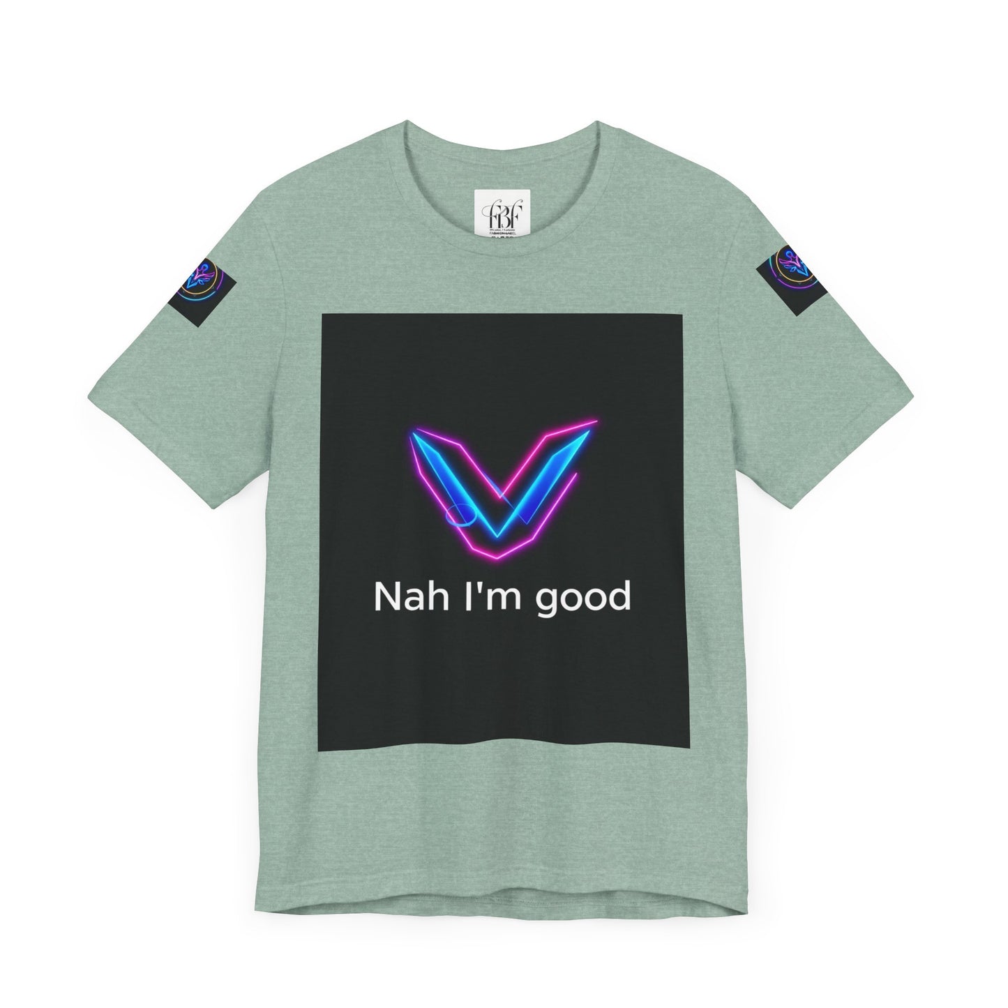 Neon Graphic Tee for Trendy Vibes, Casual Wear, Gift for Friends, Streetwear, Relaxed Fit, Graphic Art Tee