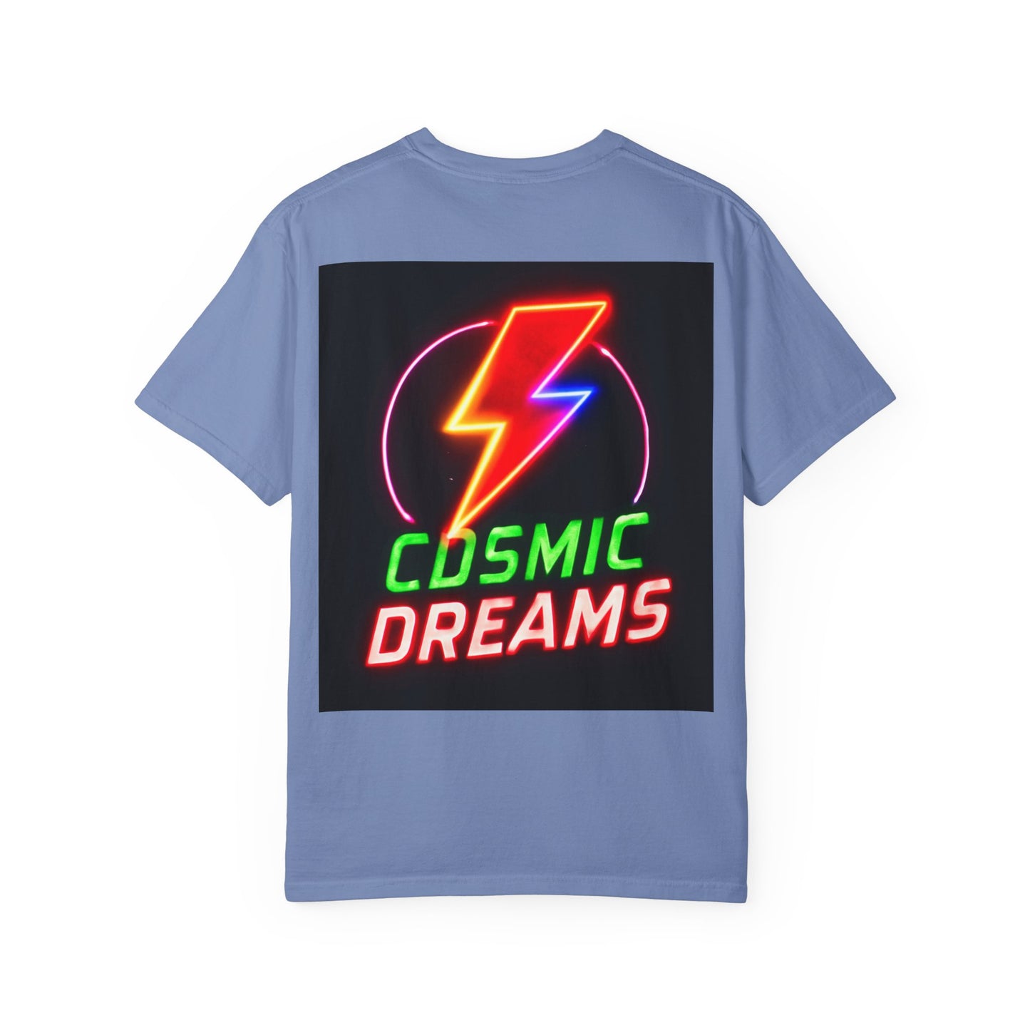 Vibrant Unisex Graphic T-Shirt, Cosmic Dreams Tee, Retro Neon Shirt, Stylish Casual Wear, Gift for Gamers & Dreamers