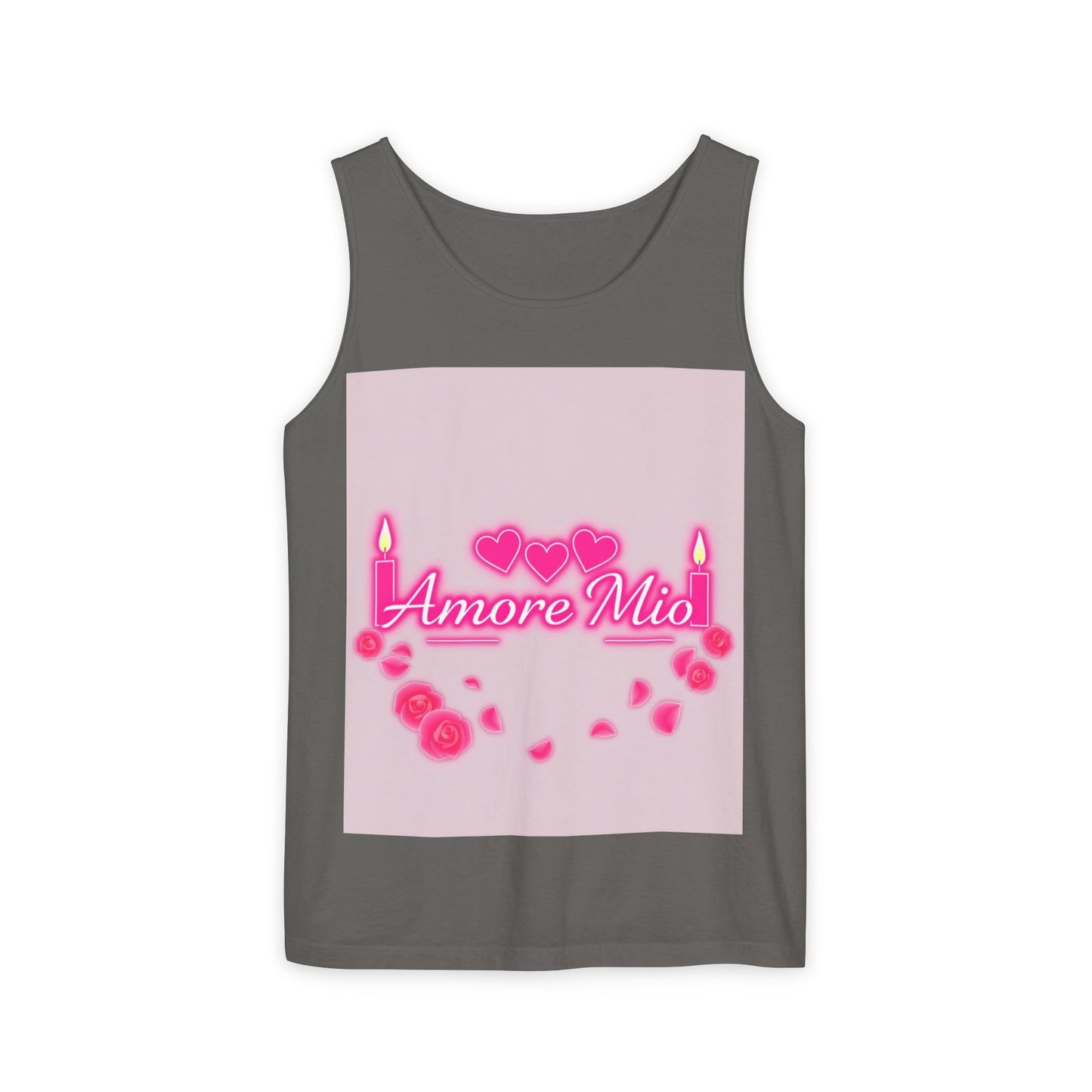 Unisex Graphic Tank Top, Cute Casual Summer Wear, Perfect for Gifts, Self-Love Celebration, Festive & Fun, Daily Comfort