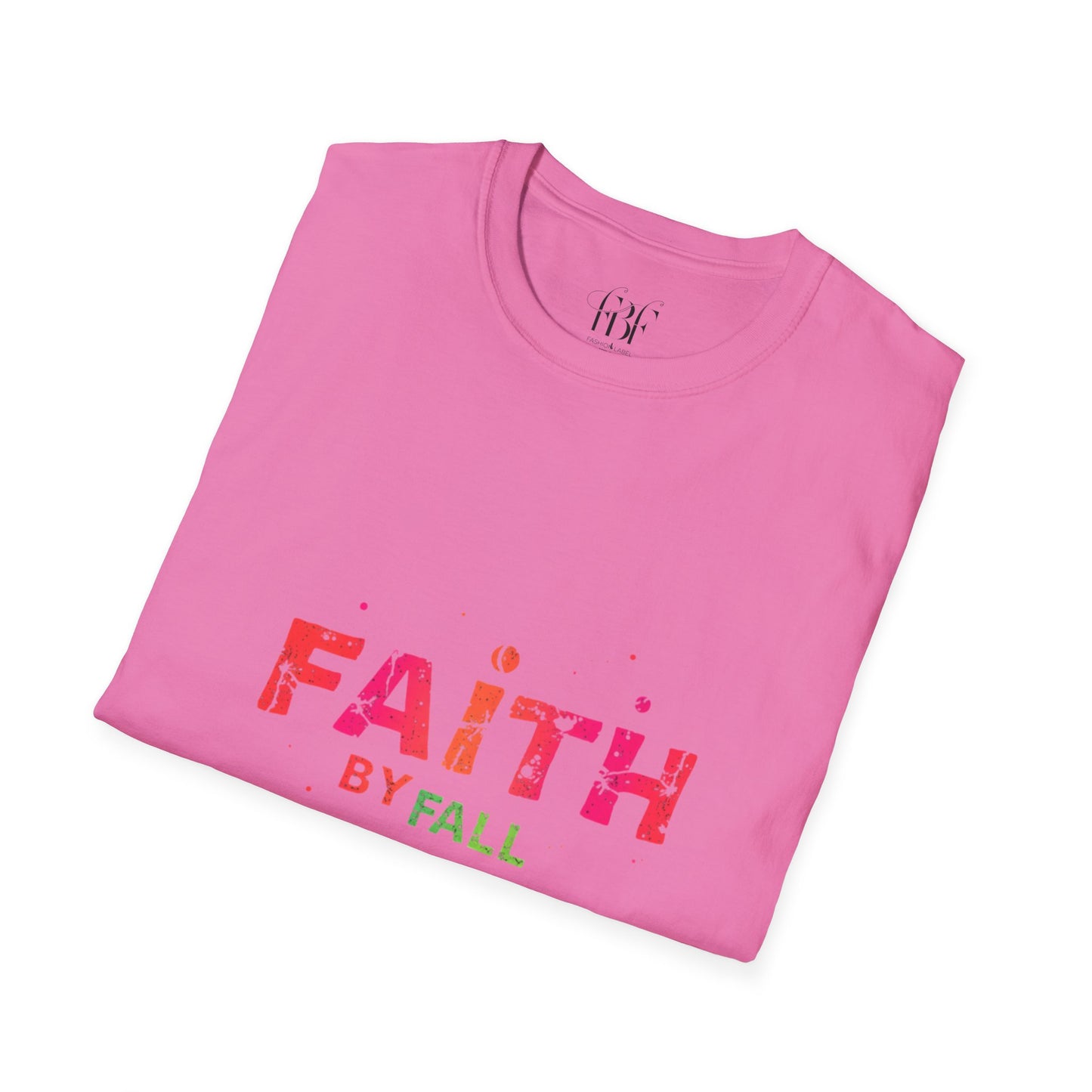 Faith-Inspiring Unisex Softstyle T-Shirt, Everyday Wear, Gift for Her, Christian Apparel, Inspirational Tee, Spiritual Comfort
