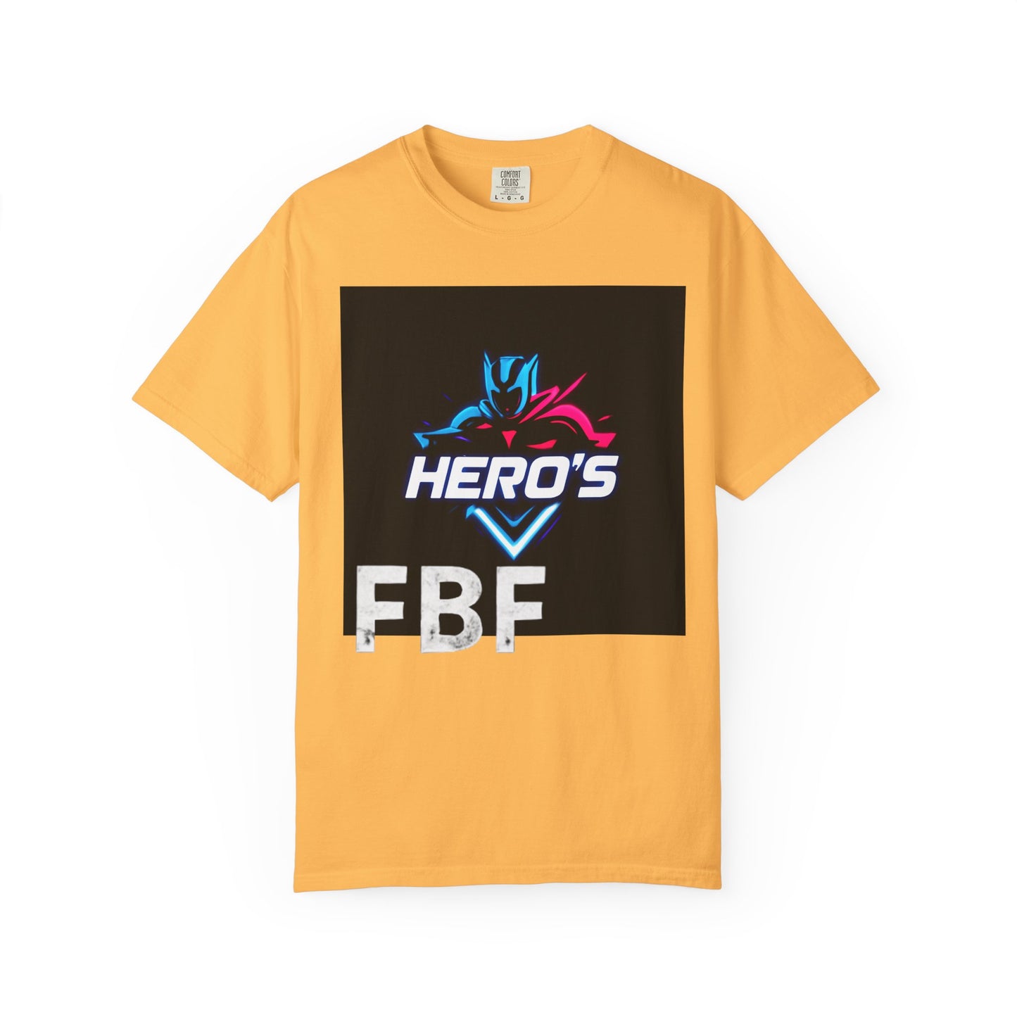 Hero's Unisex Garment-Dyed T-shirt, Casual Tee, Perfect for Gifting, Comic Fans, Hero Celebrations, Graphic Tee, Everyday Wear