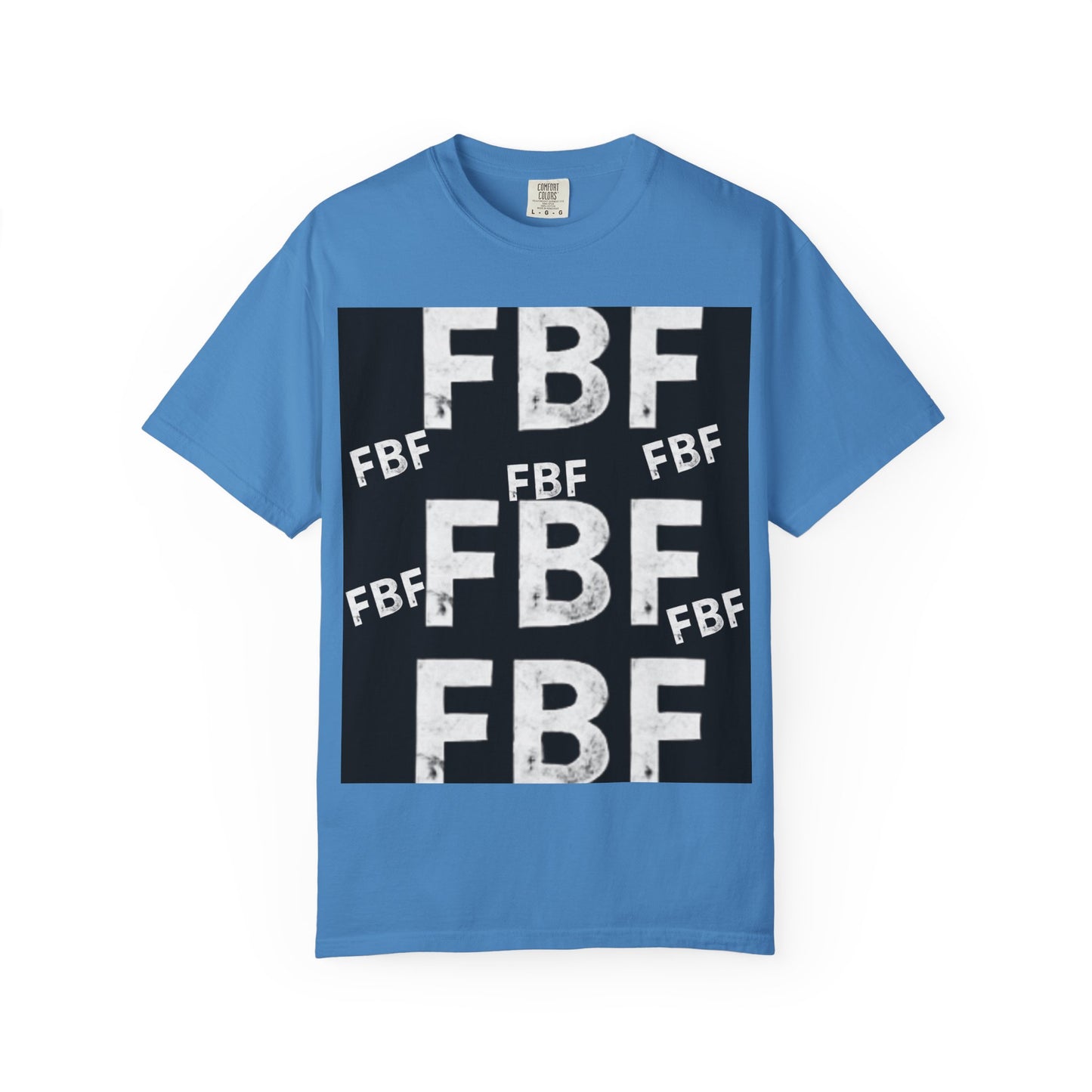FBF Garment-Dyed Unisex T-shirt, Casual Wear, Graphic Tee, Street Style, Gift for Friends, All Occasions