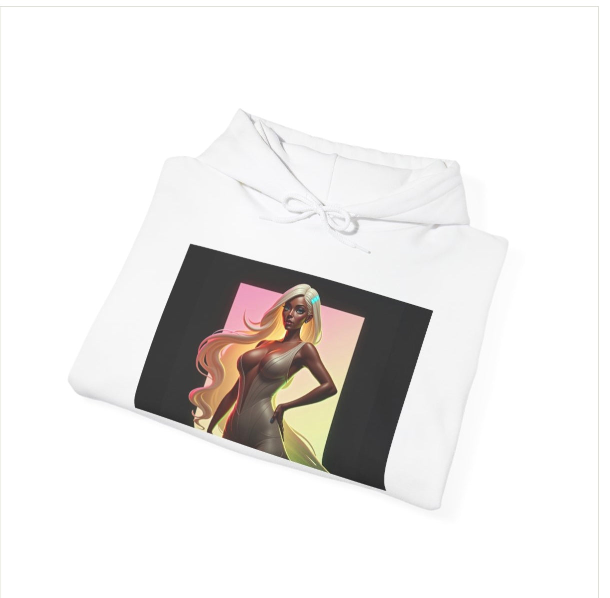 Lucky Lady Unisex Hooded Sweatshirt - Stylish Streetwear for Confident Women