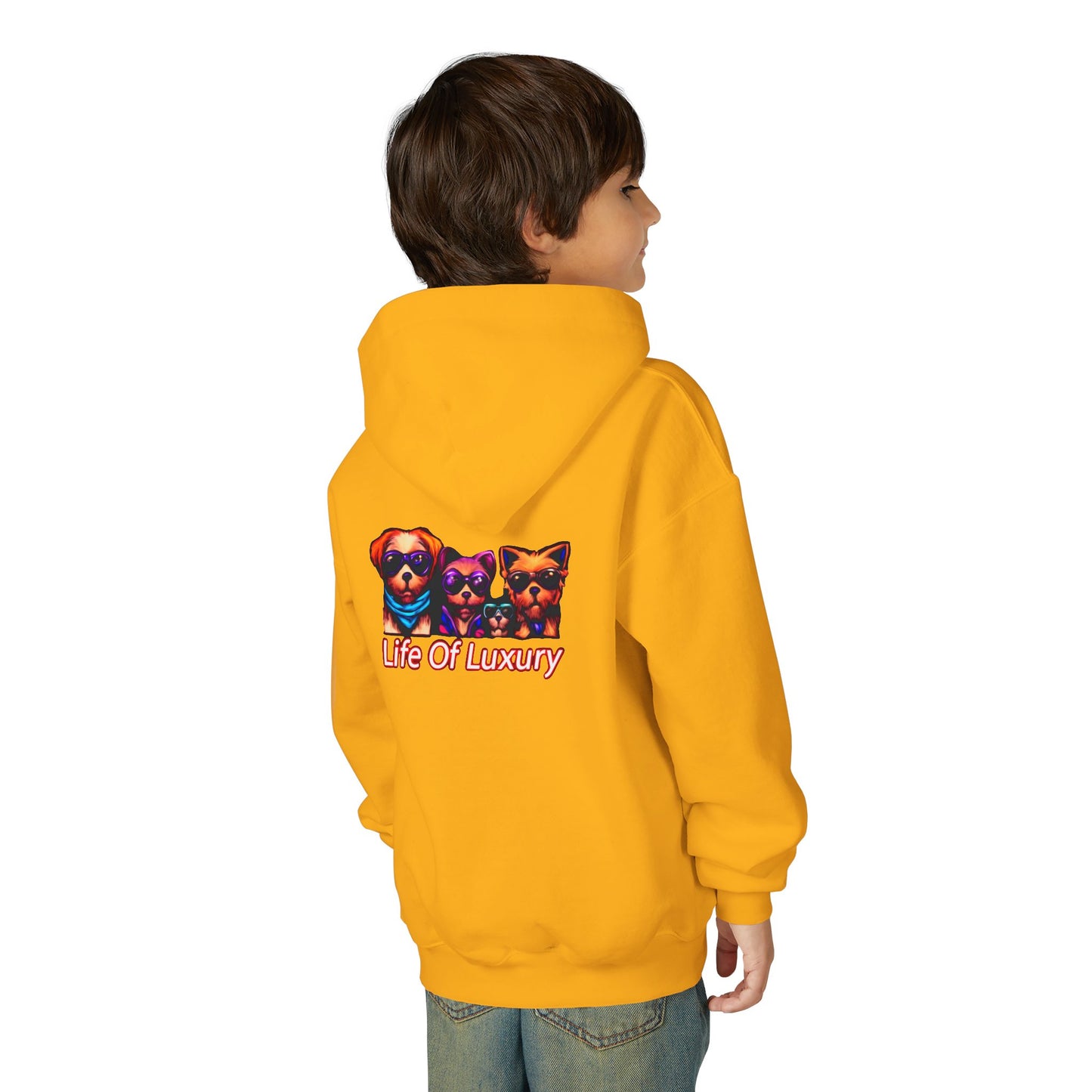 Youth Heavy Blend Hooded Sweatshirt