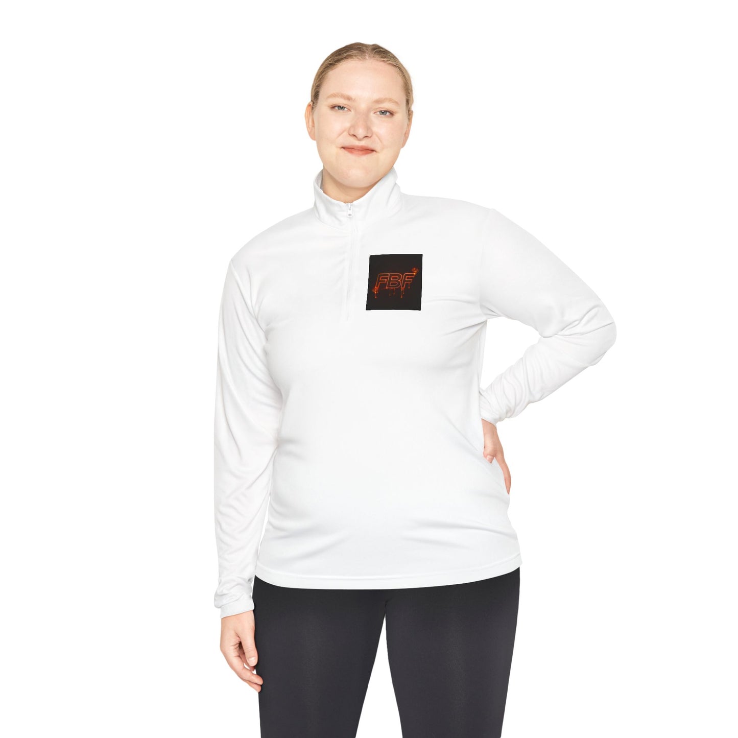 Power Over These Haters Quarter-Zip Pullover