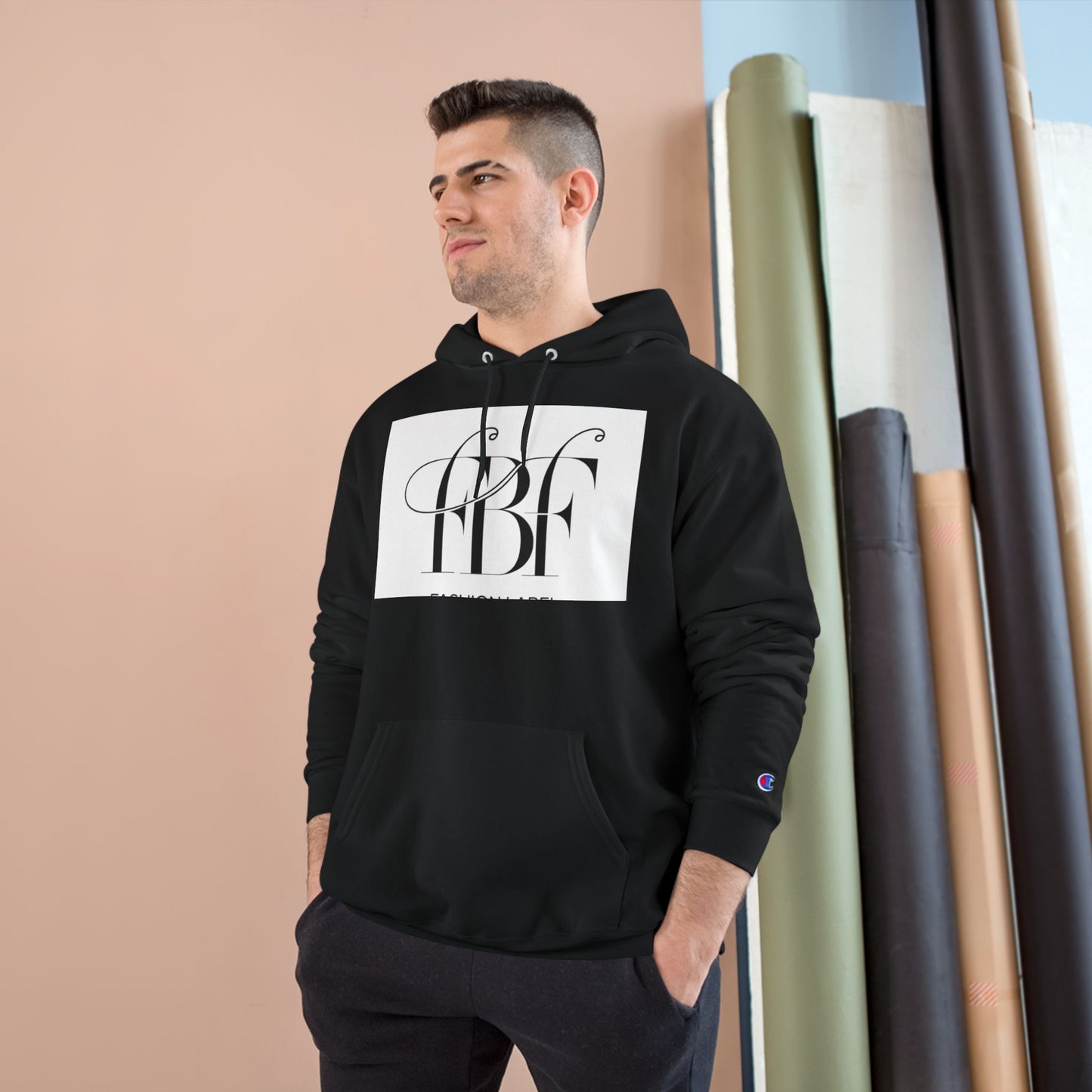 FBF Neon Champion Hoodie | Casual Streetwear for All Occasions