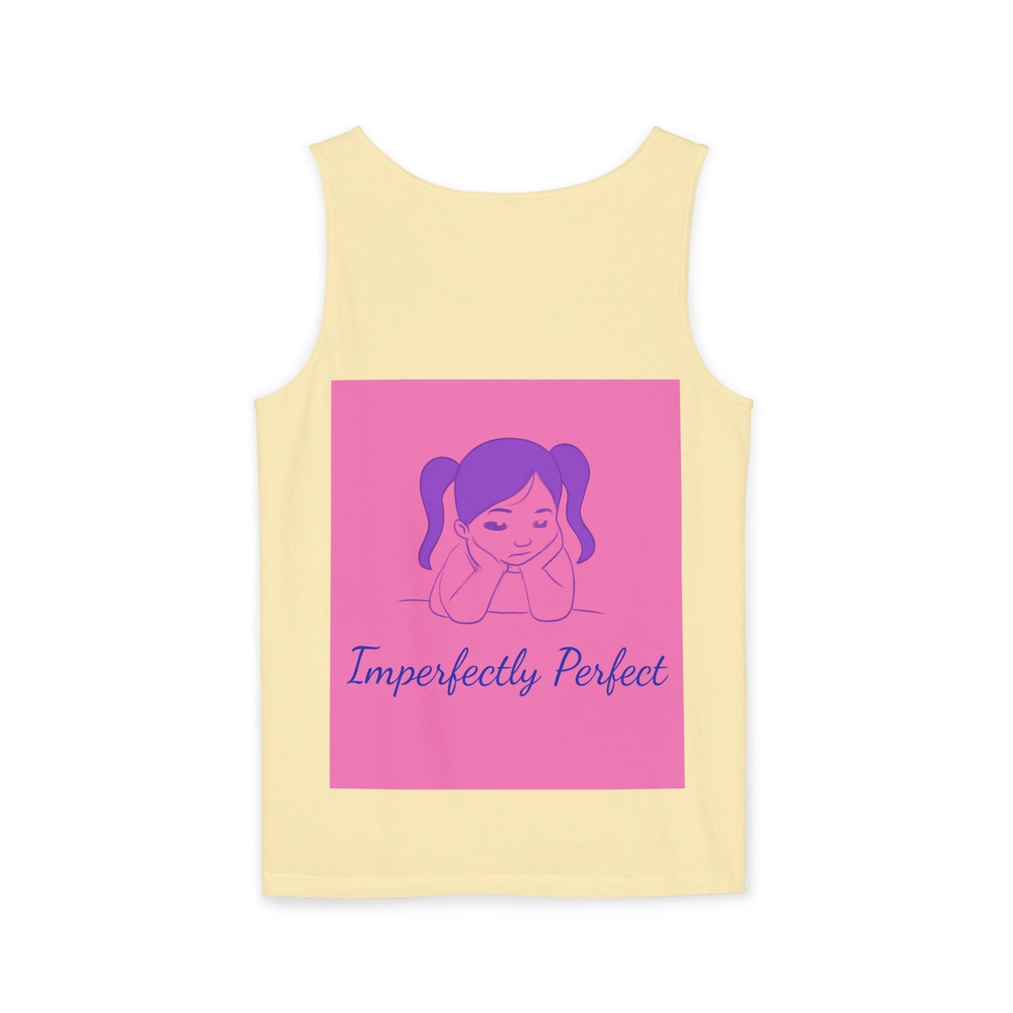 Unisex Graphic Tank Top, Cute Casual Summer Wear, Perfect for Gifts, Self-Love Celebration, Festive & Fun, Daily Comfort
