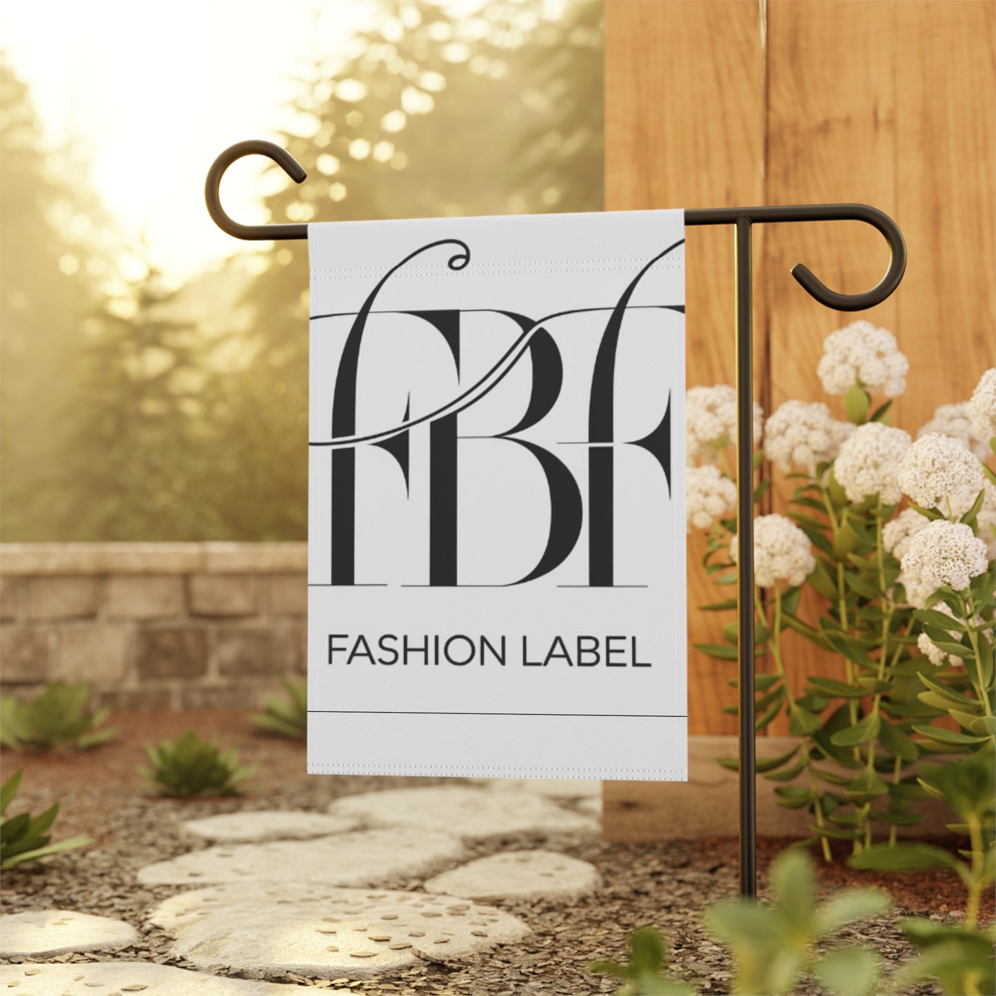 Stylish Garden Banner, Fashion Decor Flag, Outdoor Garden Art, Home Entrance Sign, Seasonal Garden Decoration
