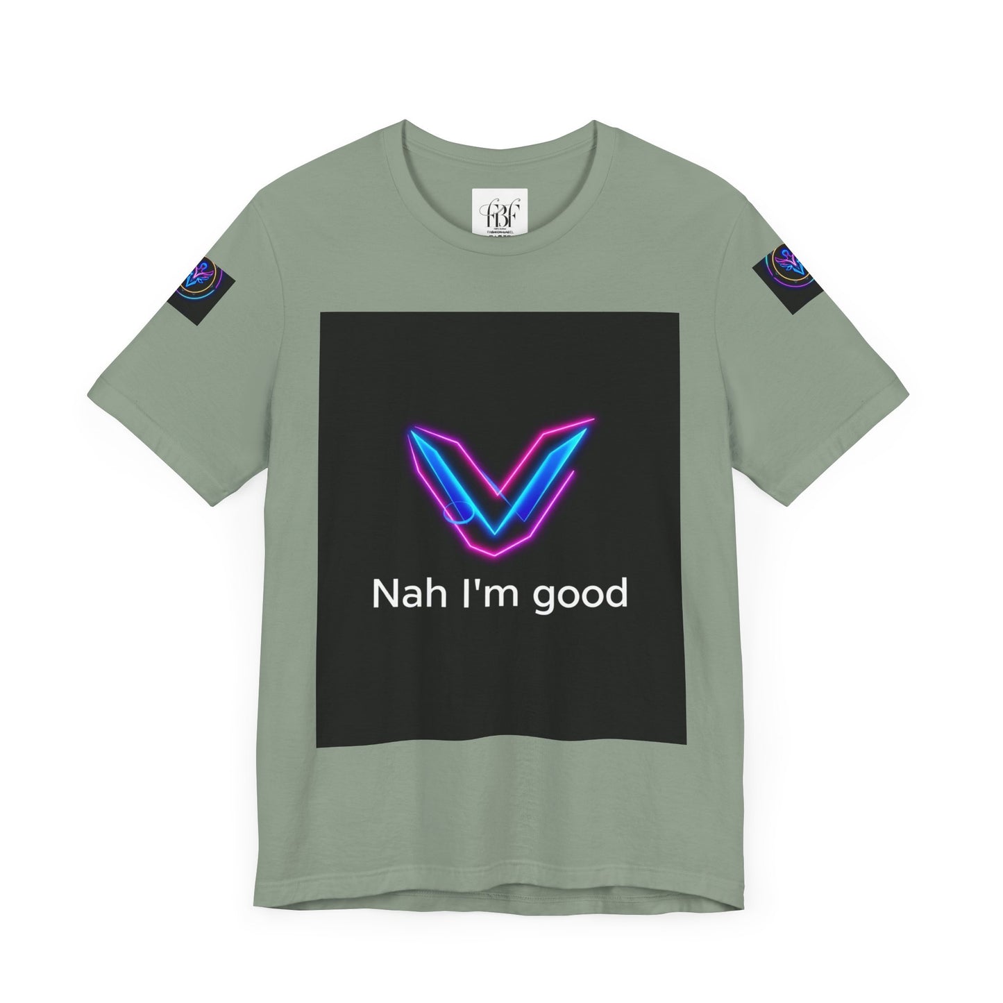 Neon Graphic Tee for Trendy Vibes, Casual Wear, Gift for Friends, Streetwear, Relaxed Fit, Graphic Art Tee