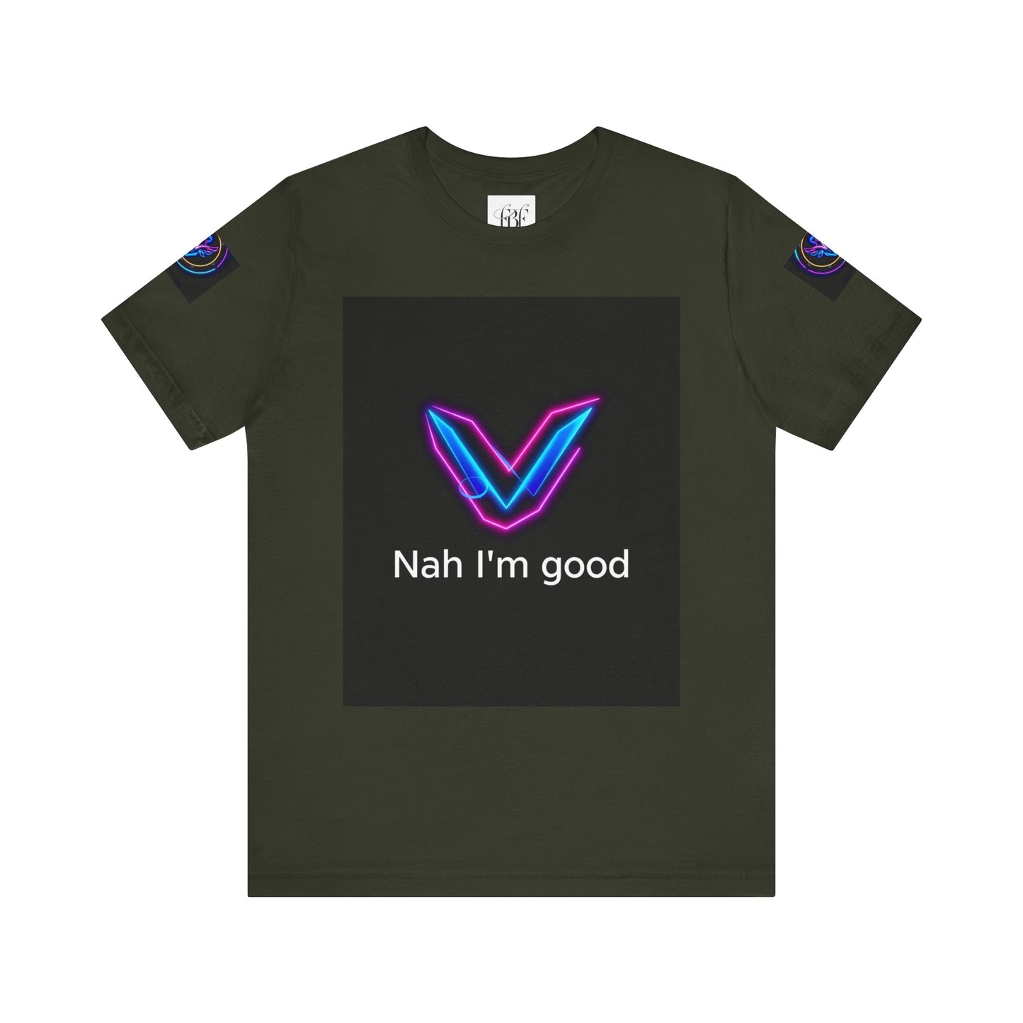 Neon Graphic Tee for Trendy Vibes, Casual Wear, Gift for Friends, Streetwear, Relaxed Fit, Graphic Art Tee