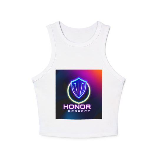 Women's Micro Rib Racer Tank Top