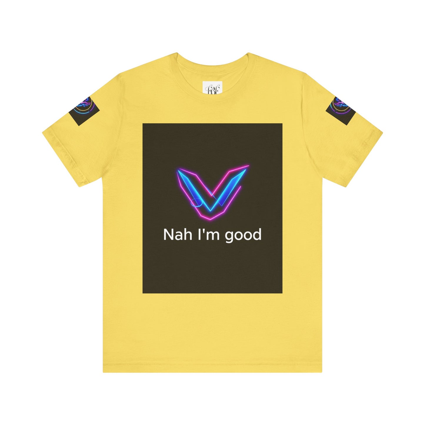 Neon Graphic Tee for Trendy Vibes, Casual Wear, Gift for Friends, Streetwear, Relaxed Fit, Graphic Art Tee