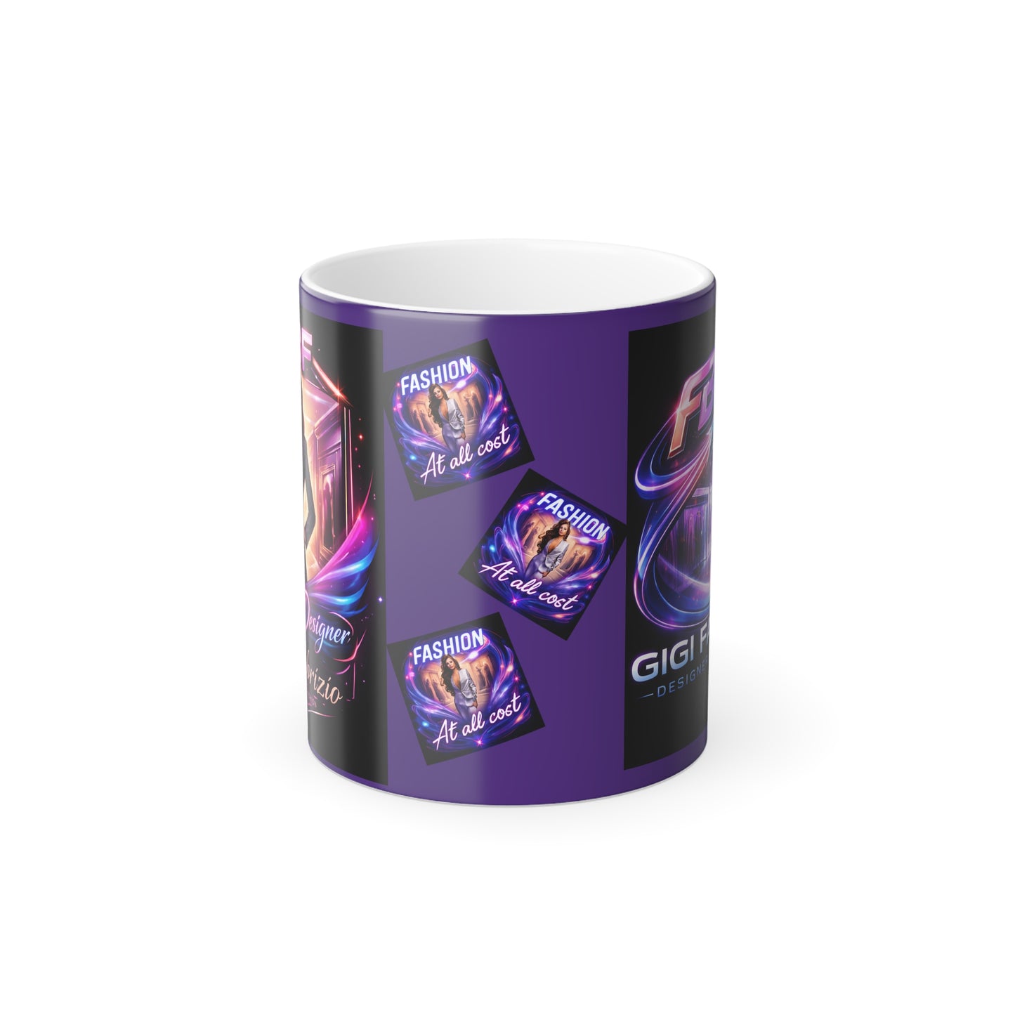 Color-Changing Fashion Mug — "Fashion At All Cost" 11oz