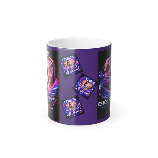Color-Changing Fashion Mug — "Fashion At All Cost" 11oz
