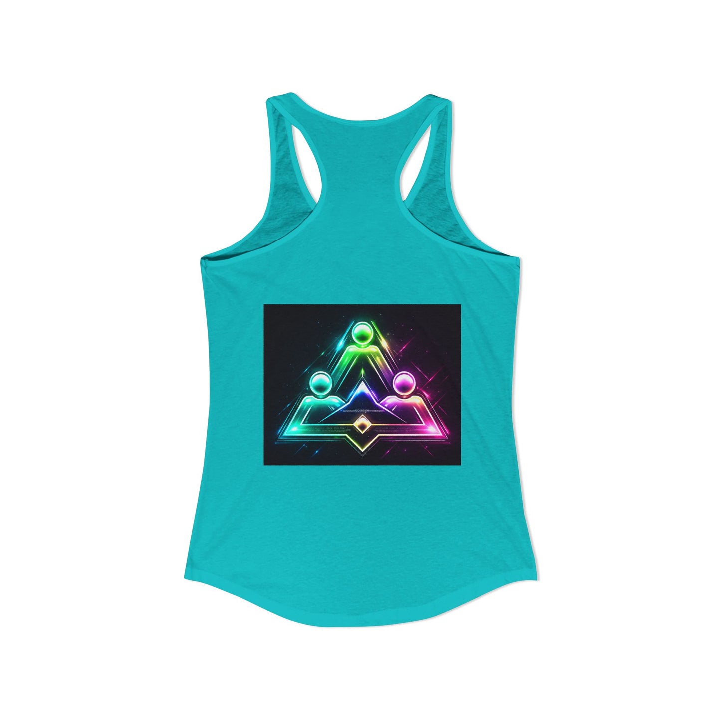 True strength don’t need numbers Women's Ideal Racerback Tank