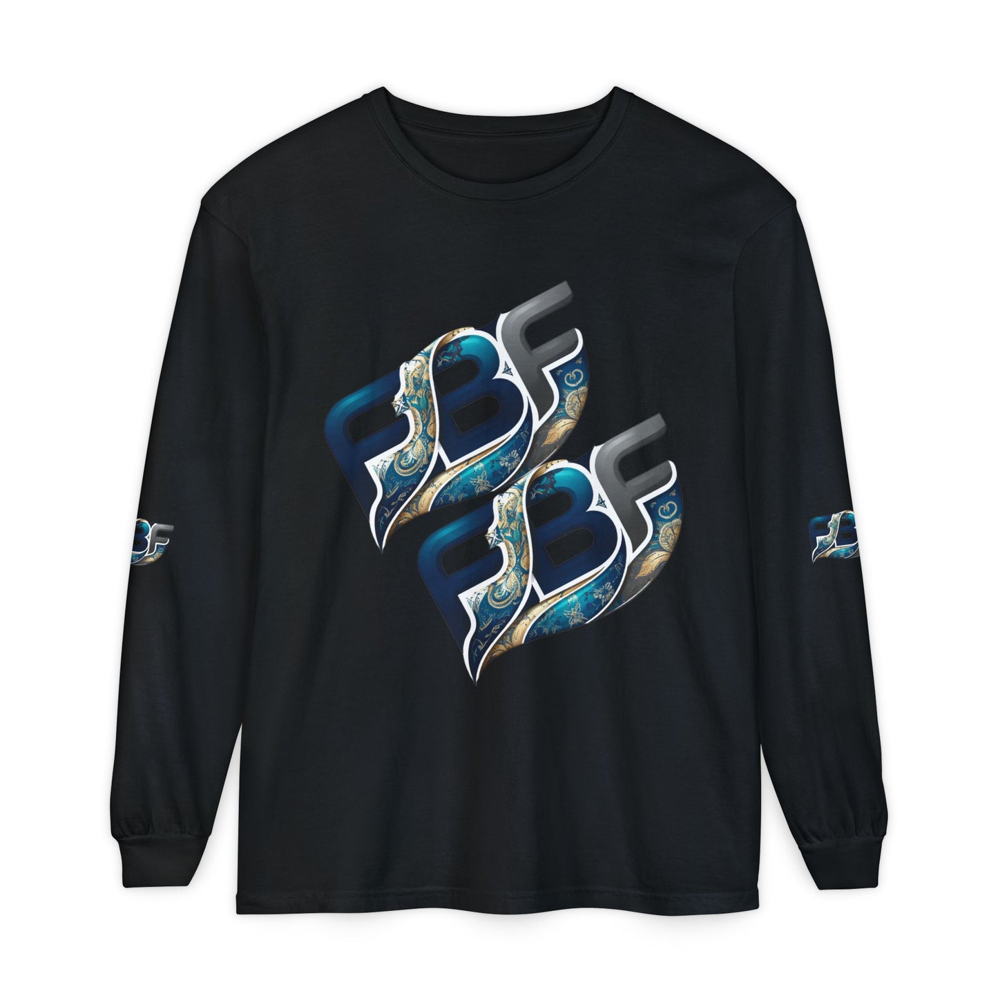 FBF Logo Long Sleeve T‑Shirt — Graphic Streetwear Tee