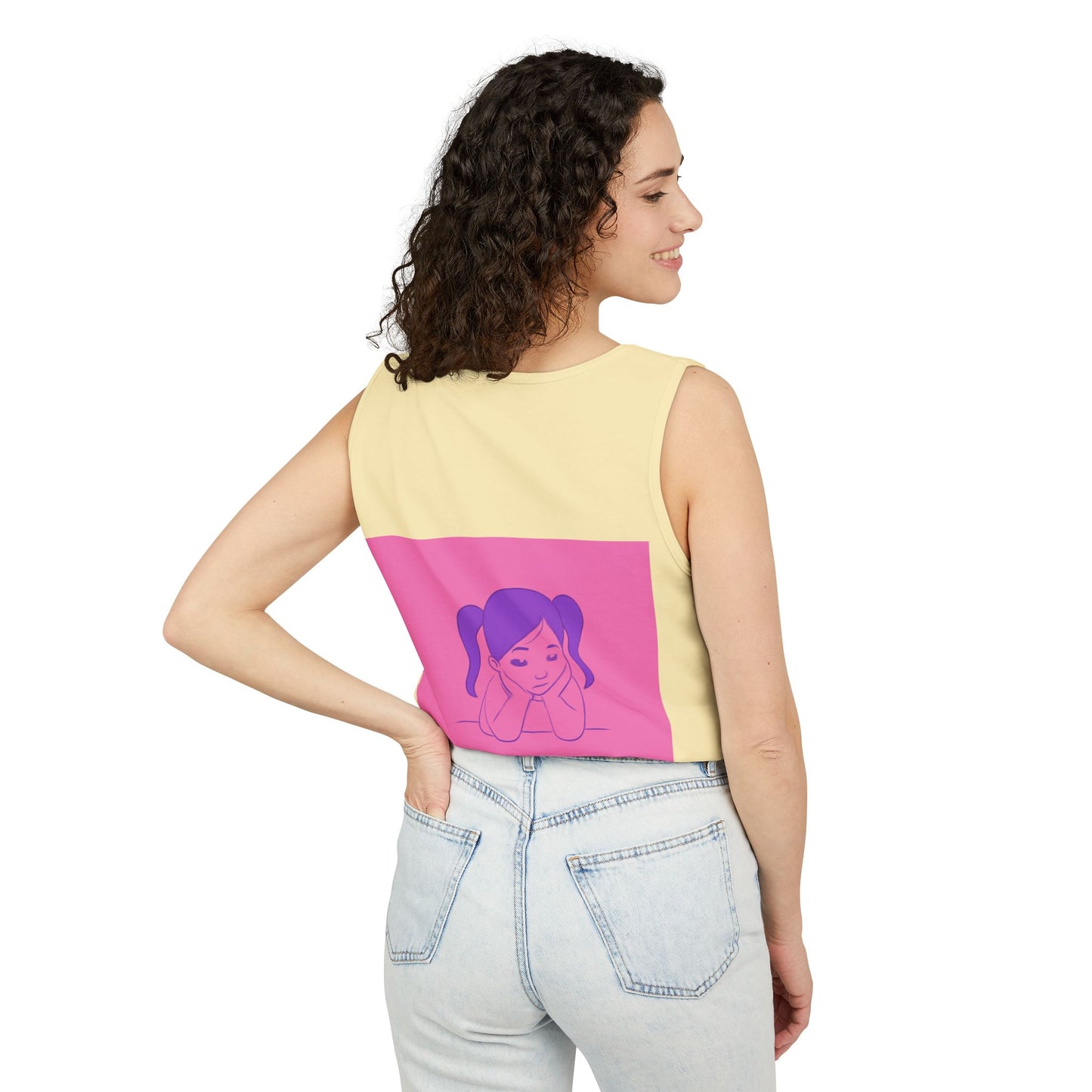 Unisex Graphic Tank Top, Cute Casual Summer Wear, Perfect for Gifts, Self-Love Celebration, Festive & Fun, Daily Comfort
