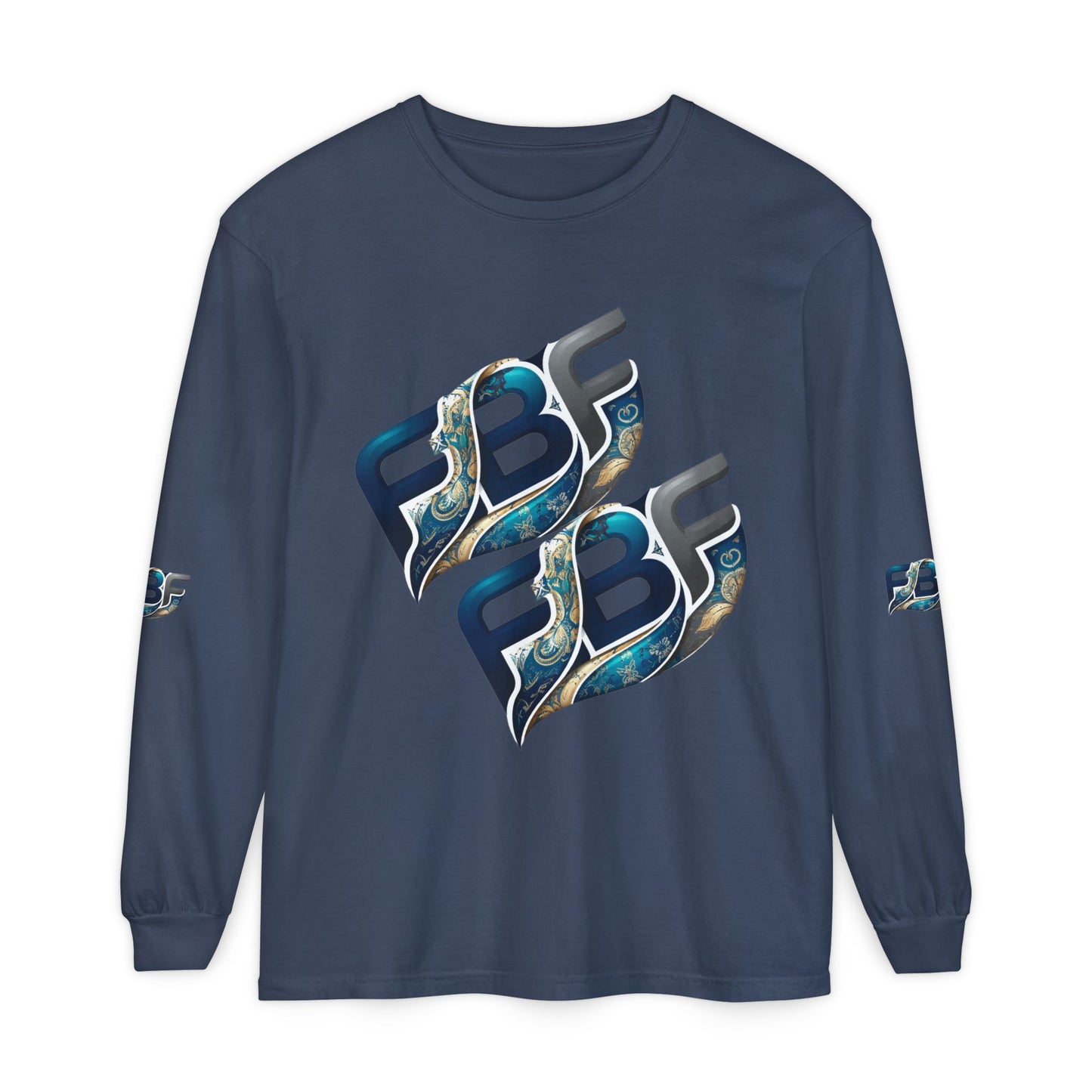 FBF Logo Long Sleeve T‑Shirt — Graphic Streetwear Tee