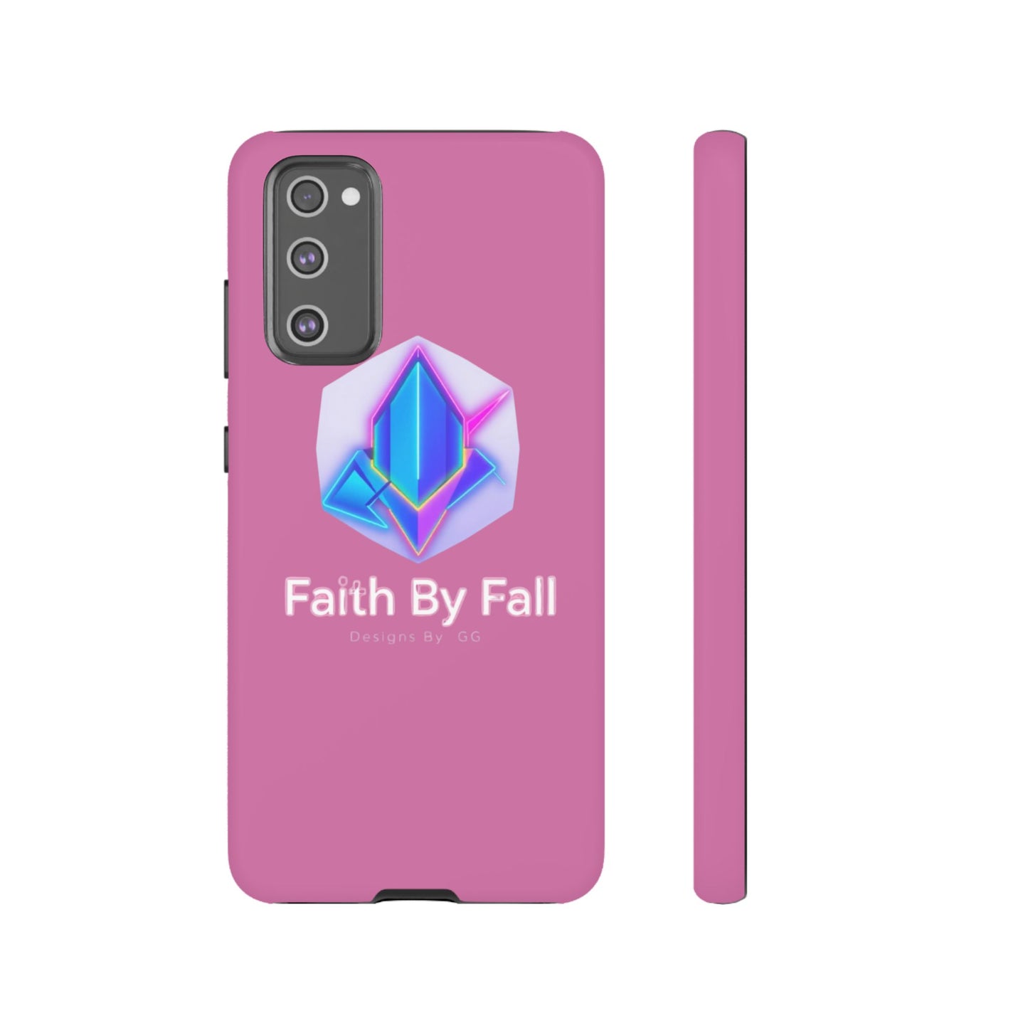 Vibrant Phone Case with Motivational Design - Faith By Fall, Colorful Phone Cover, Customizable Mobile Accessory, Unique Gift Idea, [...]