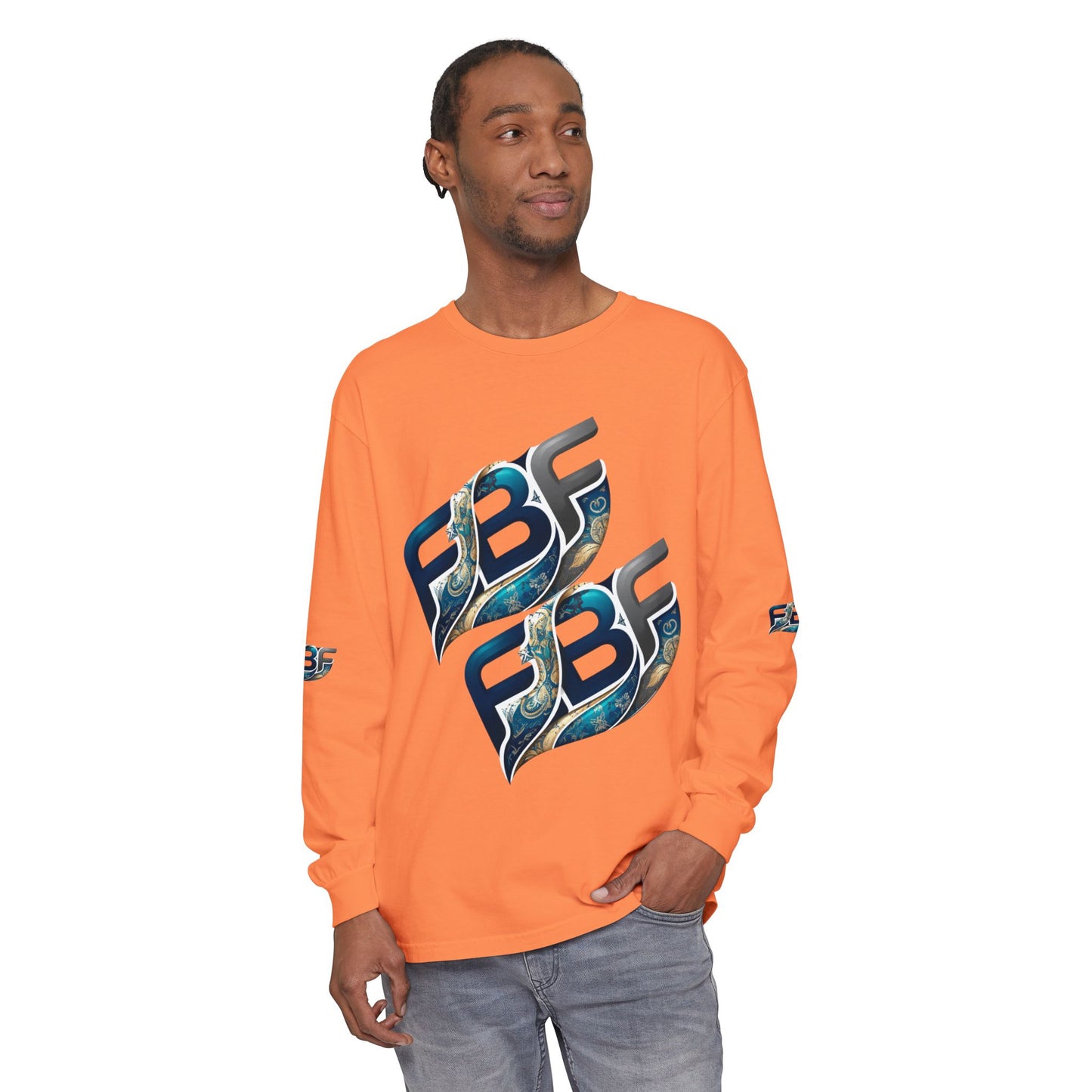 FBF Logo Long Sleeve T‑Shirt — Graphic Streetwear Tee