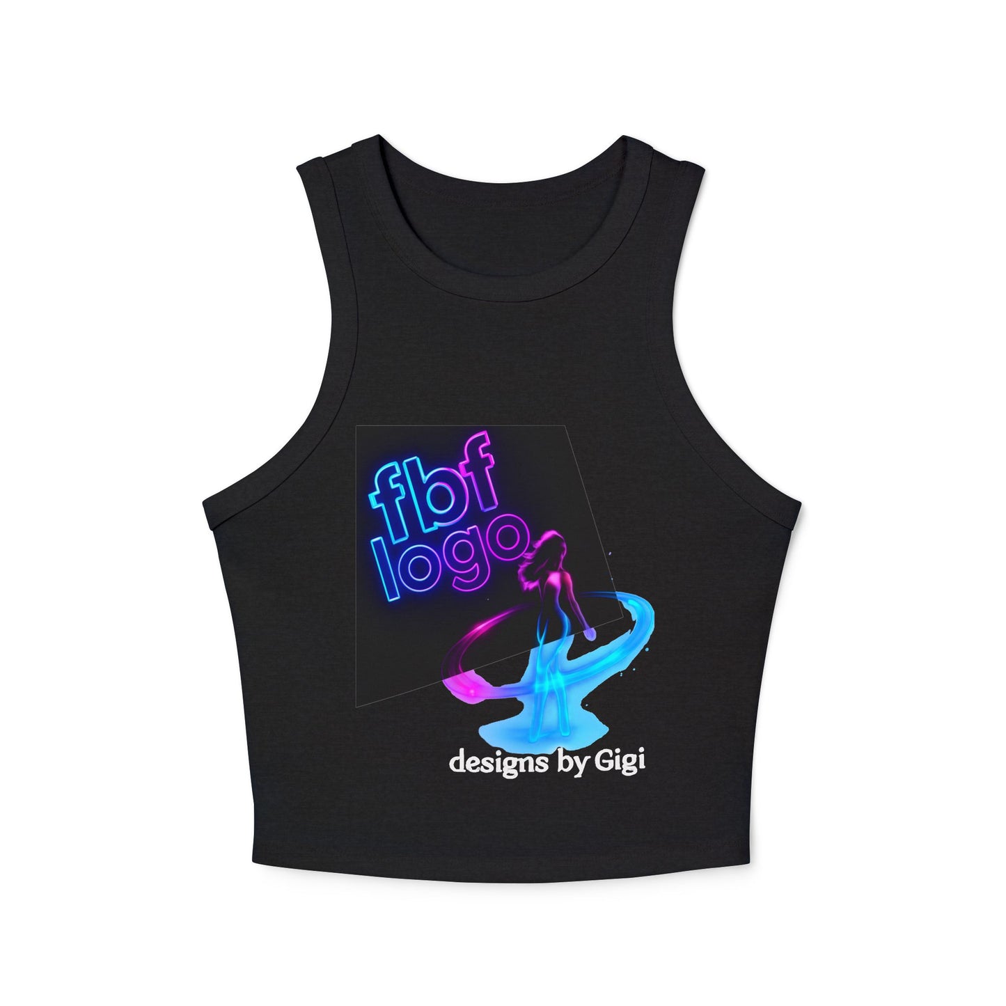Women's Micro Rib Racer Tank Top