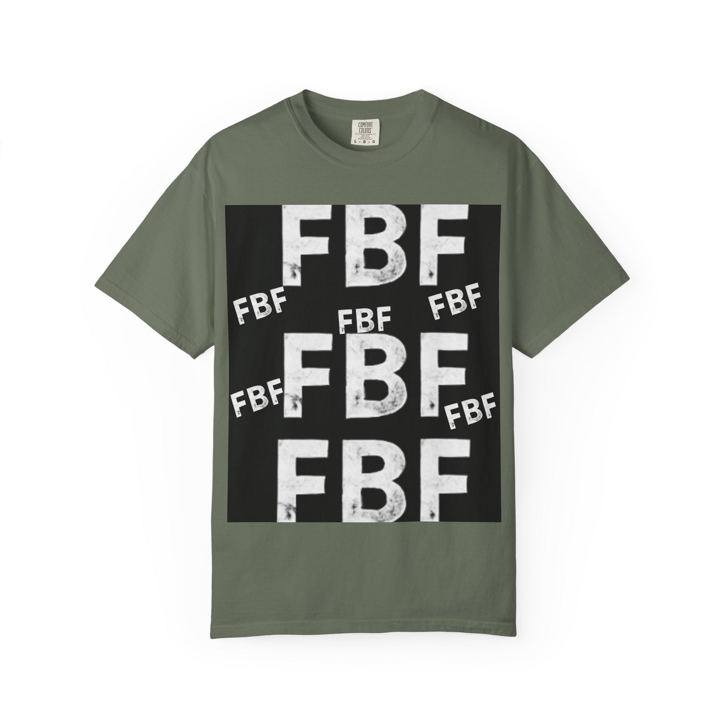 FBF Garment-Dyed Unisex T-shirt, Casual Wear, Graphic Tee, Street Style, Gift for Friends, All Occasions