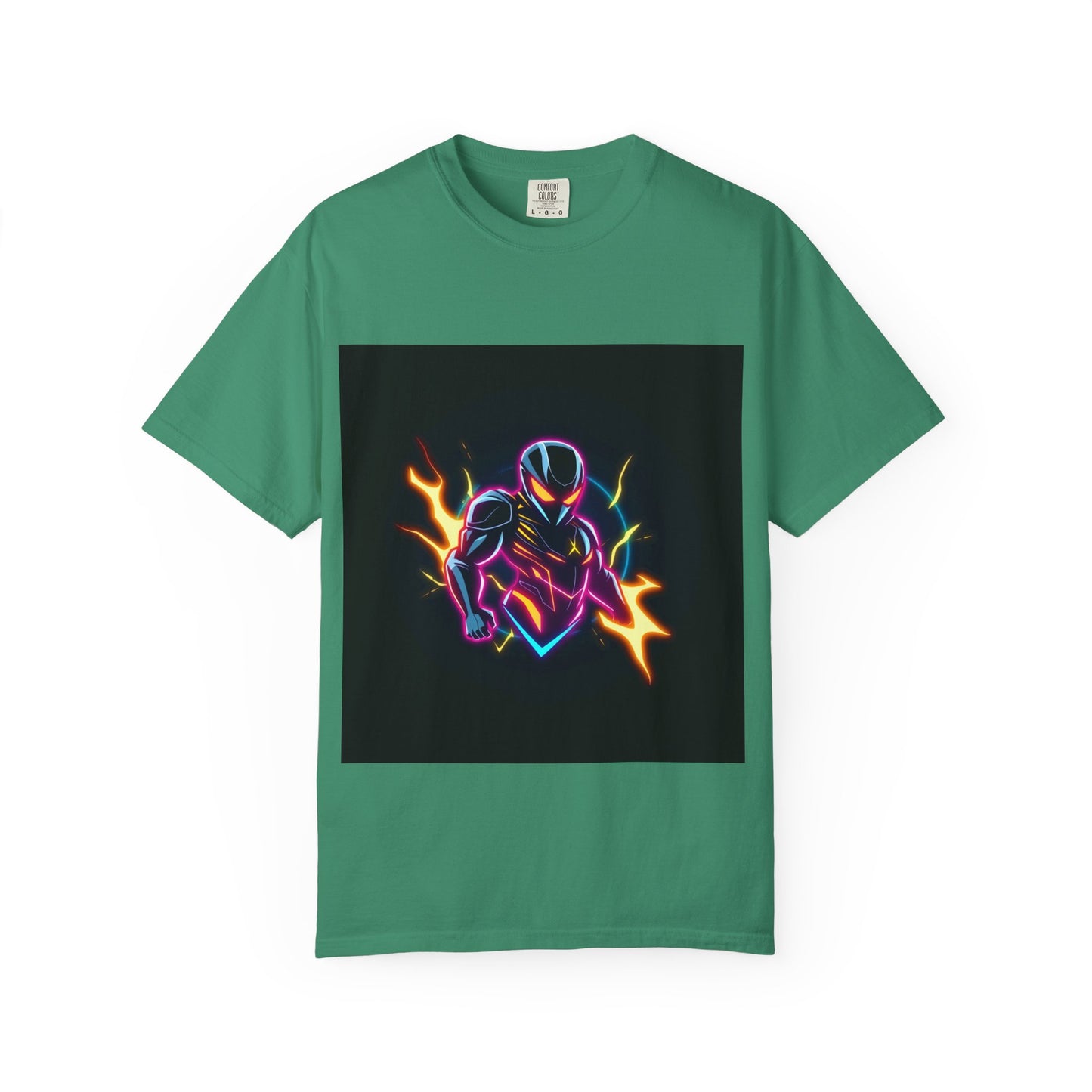 Vibrant Unisex Graphic T-Shirt, Cosmic Dreams Tee, Retro Neon Shirt, Stylish Casual Wear, Gift for Gamers & Dreamers