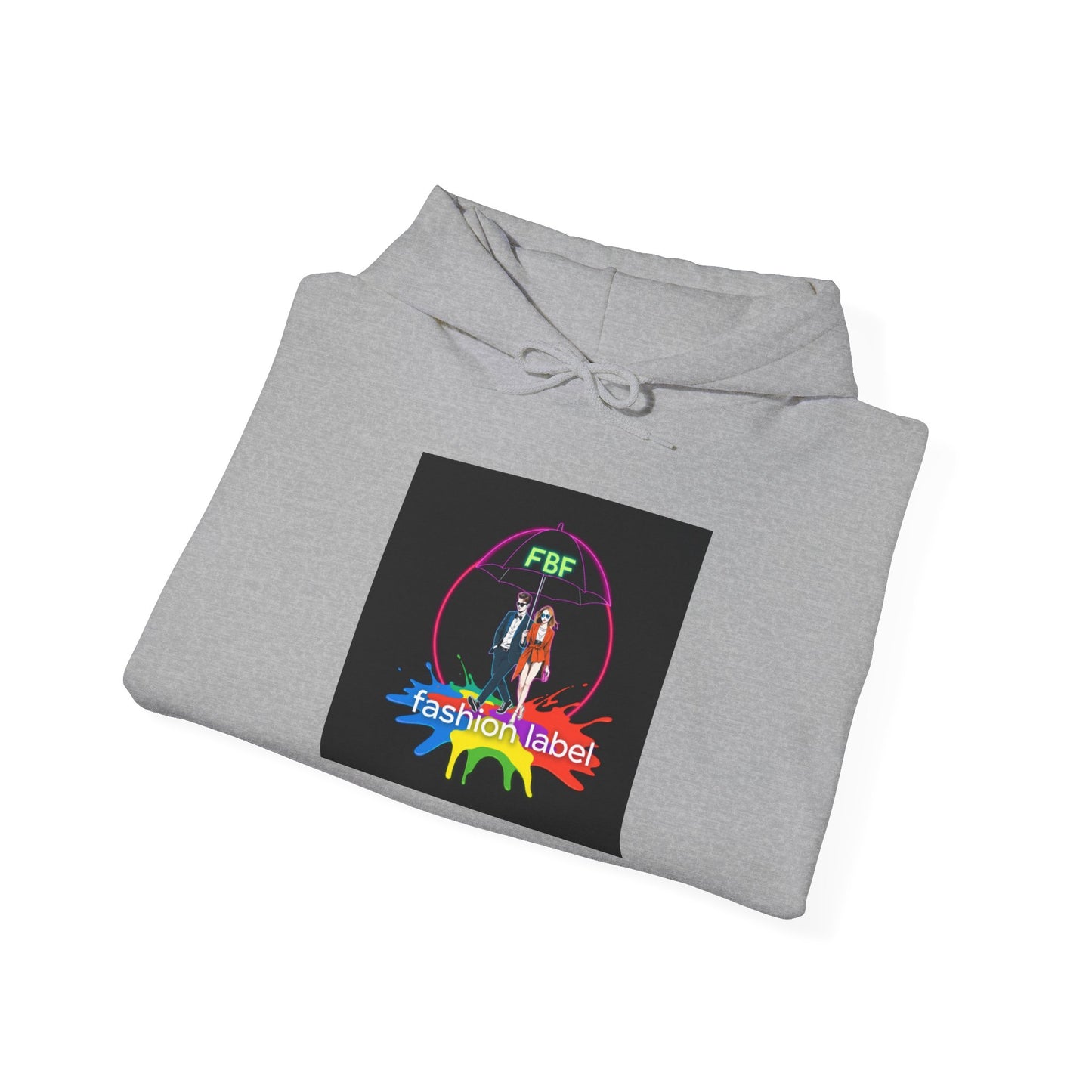 Vibrant Graphic Hooded Sweatshirt, Unisex Hoodie, Trendy Streetwear, Cozy Layering Piece, Unique Fashion Gift for All Occasions