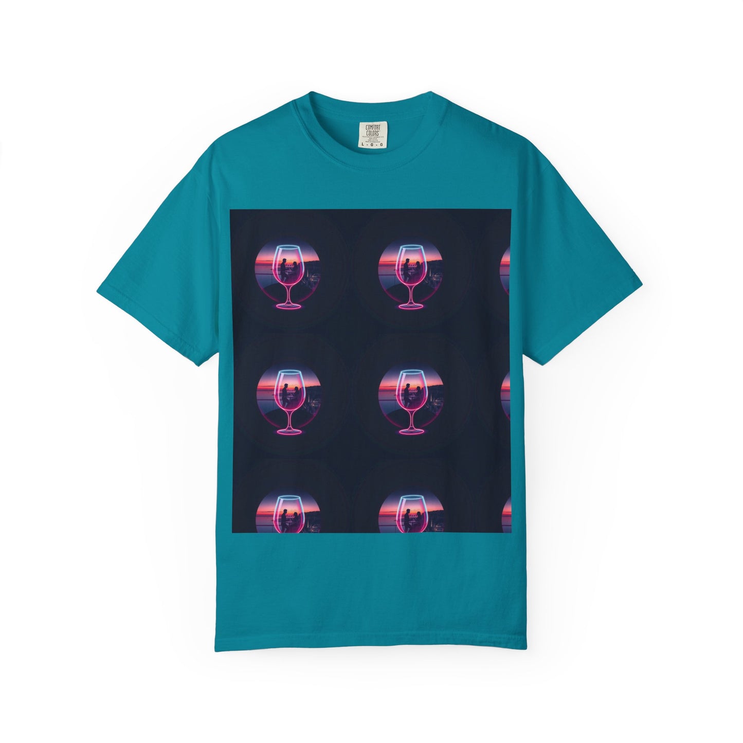 Retro Sunset Glasses T-Shirt, Unisex Garment-Dyed Tee for Casual Wear, Vintage Aesthetic Shirt, Gift for Friends, Summer Vibes Tee, [...]