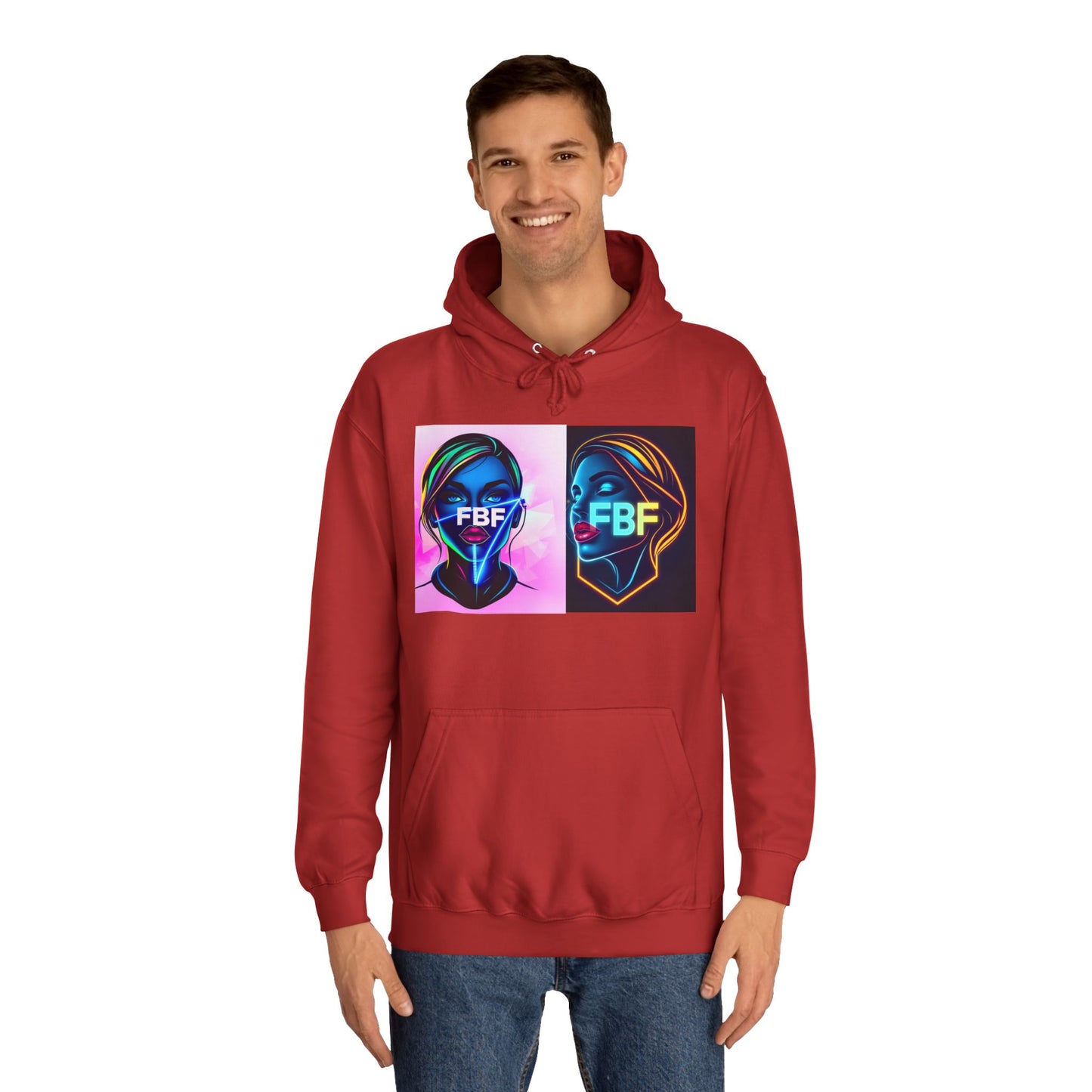 Vibrant Unisex College Hoodie with Neon Graphic Design, Trendy Sweatshirt, College Apparel, Unisex Hoodie, Gift for Students, [...]