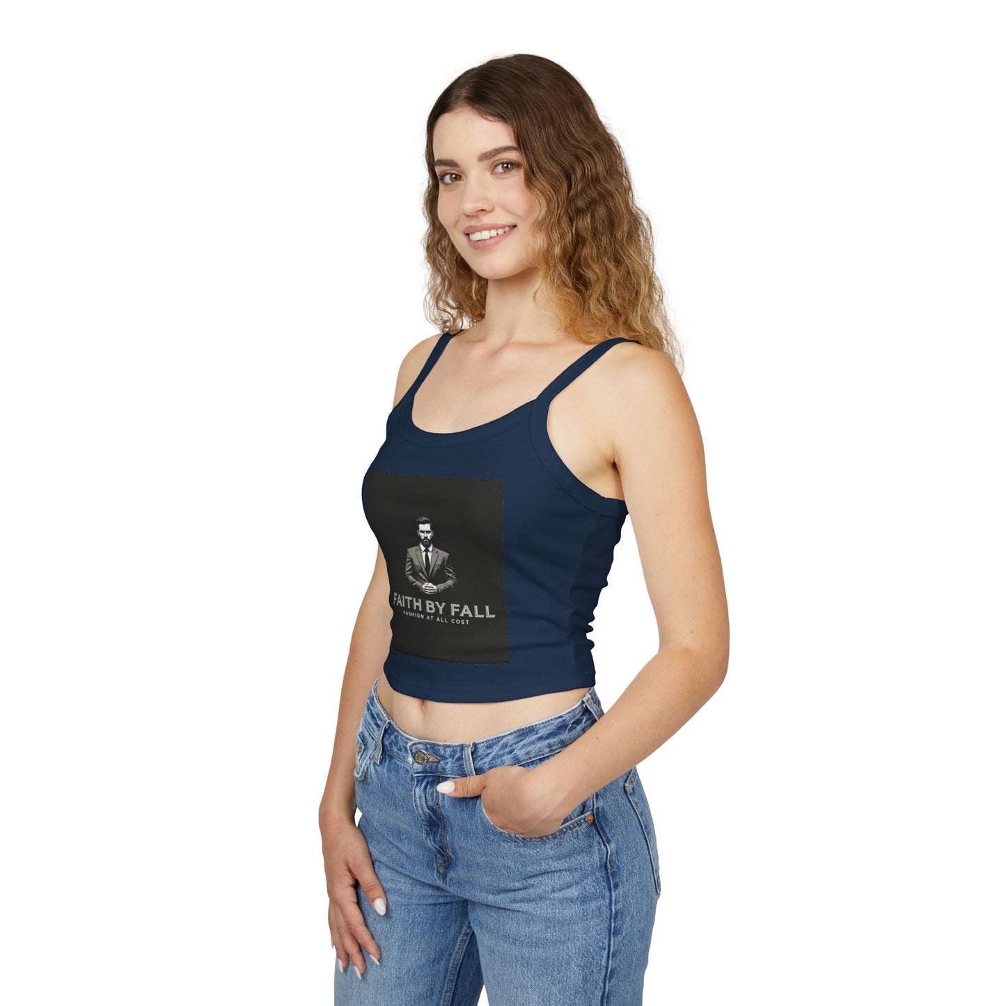 Chic Women's Spaghetti Strap Tank Tops - Stylish and Trendy Fashion Labels