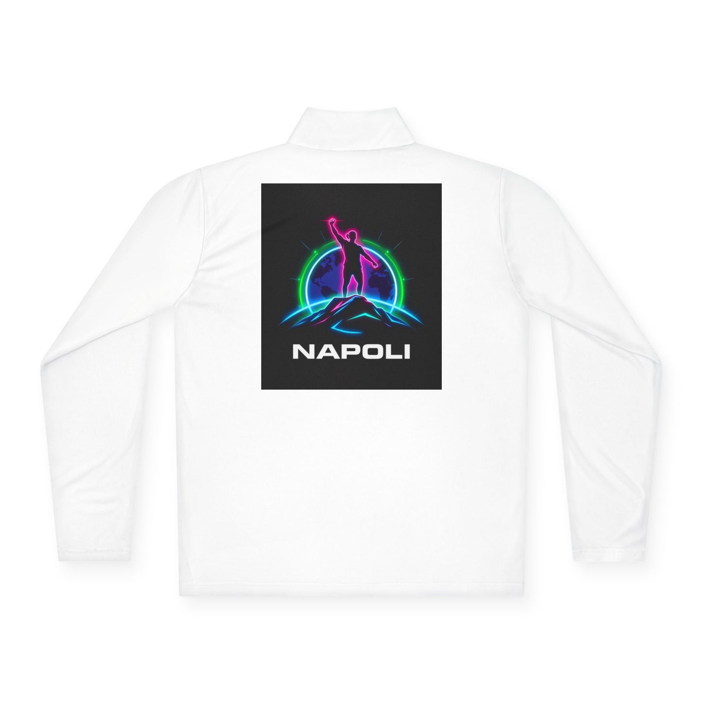 Vibrant Unisex Quarter-Zip Pullover - Perfect for Casual Outings, Outdoor Adventures, Gifts, Napoli Inspired Apparel, Stylish Activewear