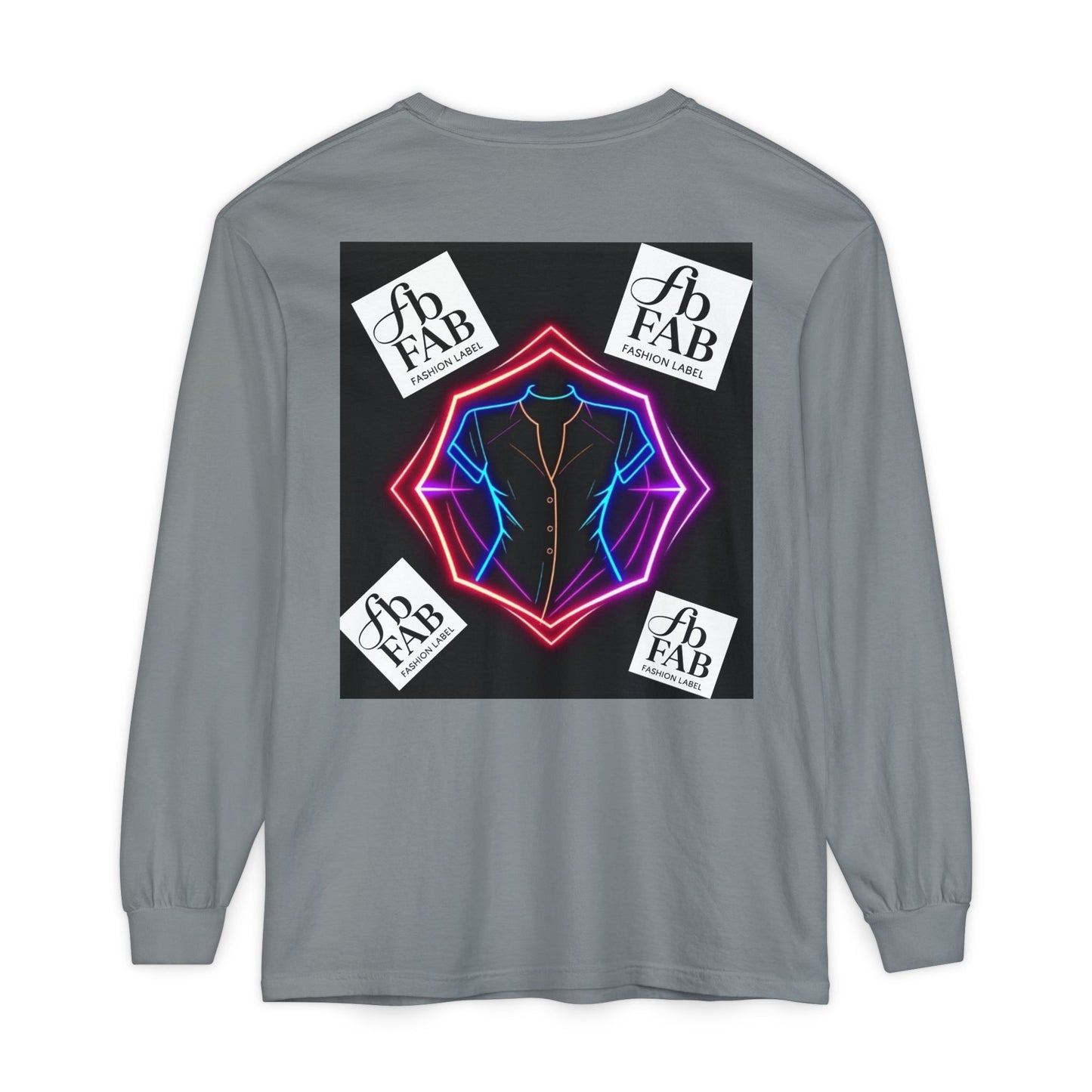 Unisex Garment-dyed Long Sleeve T-Shirt