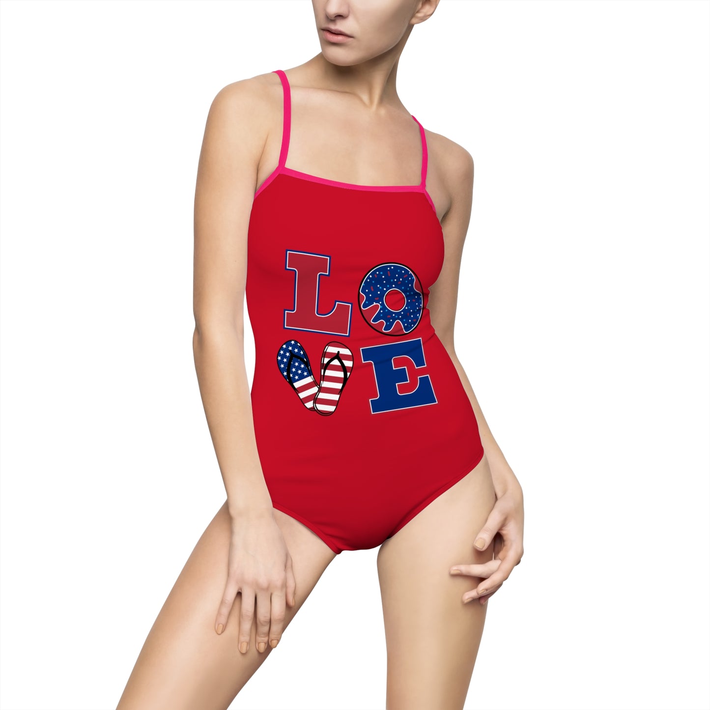 Women's One-piece Swimsuit (AOP)
