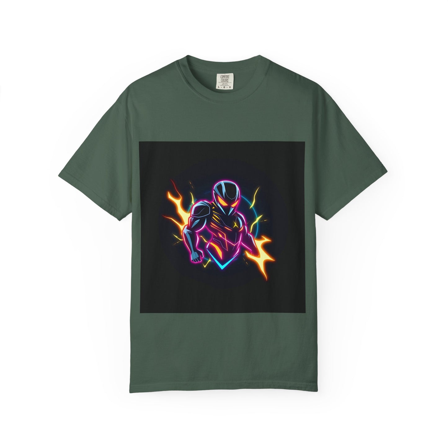 Vibrant Unisex Graphic T-Shirt, Cosmic Dreams Tee, Retro Neon Shirt, Stylish Casual Wear, Gift for Gamers & Dreamers