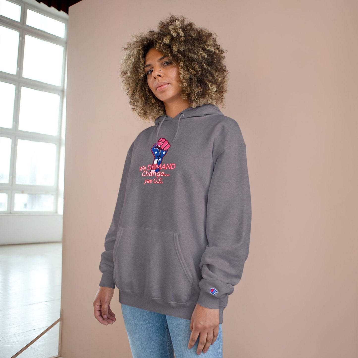 Demanding Change Empowerment Hoodie - Celebrate Strength, Protest Spirit, Trendy Sweatshirt, Unisex Gift, Cool Fashion