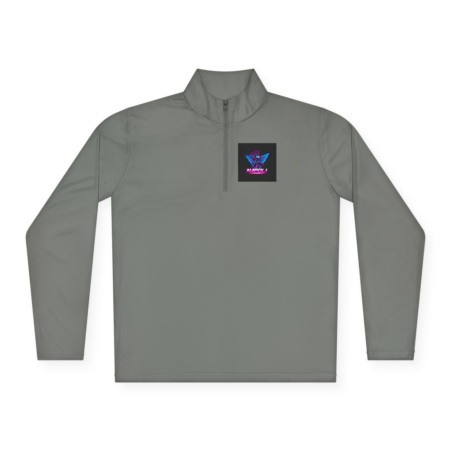Vibrant Unisex Quarter-Zip Pullover - Perfect for Casual Outings, Outdoor Adventures, Gifts, Napoli Inspired Apparel, Stylish Activewear
