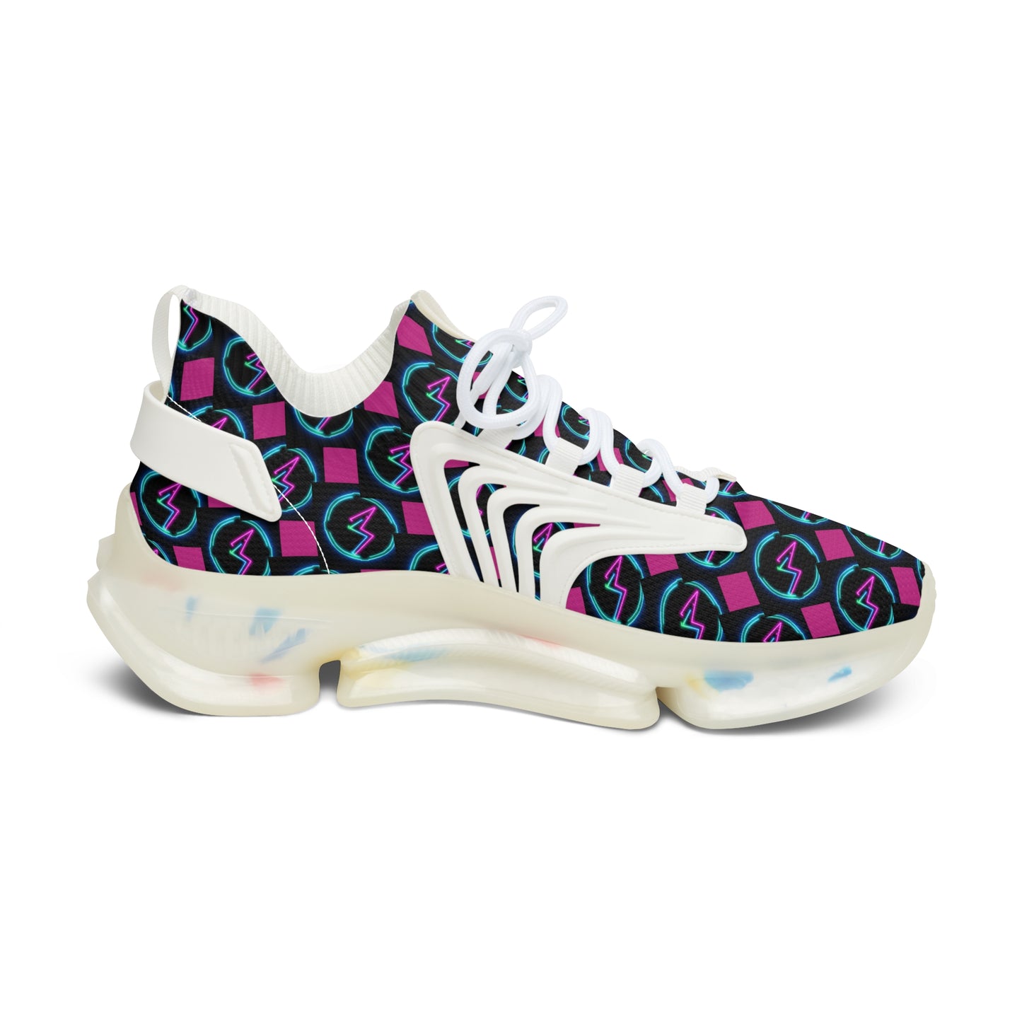 Vibrant Women's Mesh Sneakers for Active Lifestyles, Trendy Sports Shoes, Gift for Fitness Enthusiasts, Stylish Running Shoes