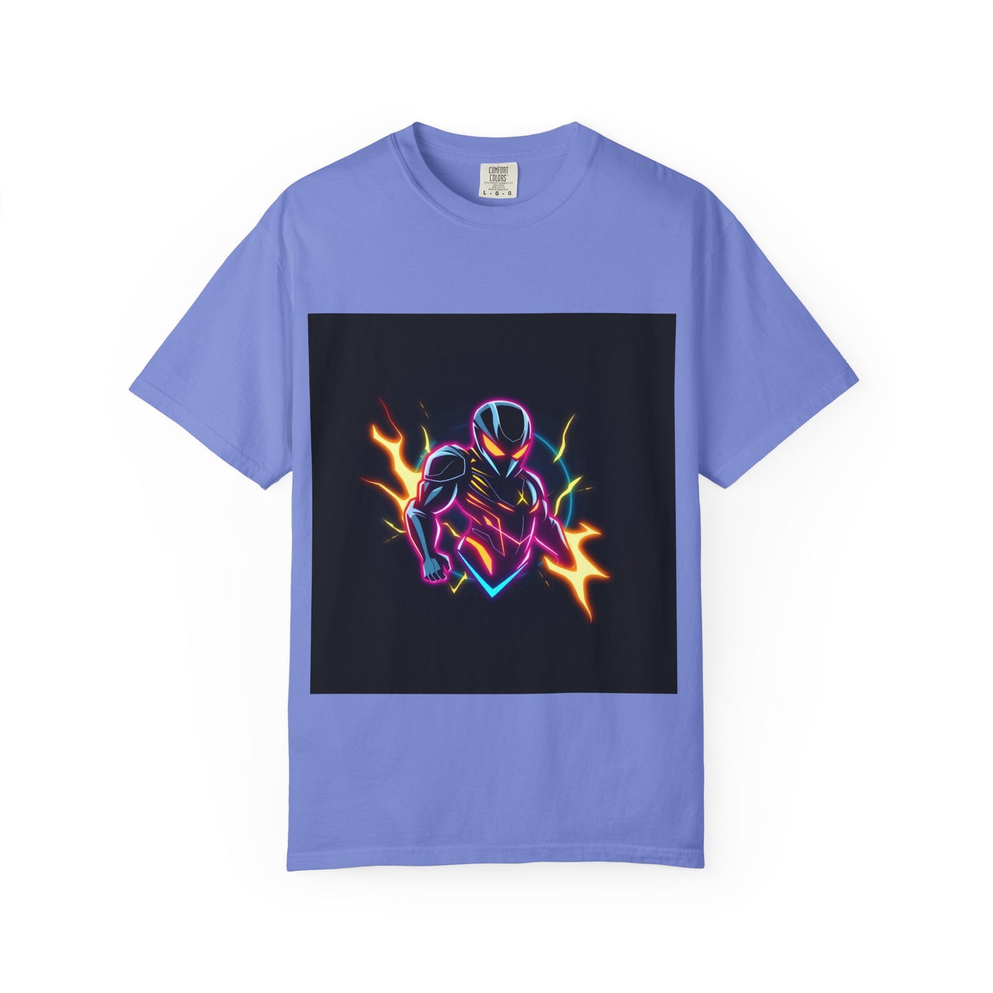 Vibrant Unisex Graphic T-Shirt, Cosmic Dreams Tee, Retro Neon Shirt, Stylish Casual Wear, Gift for Gamers & Dreamers