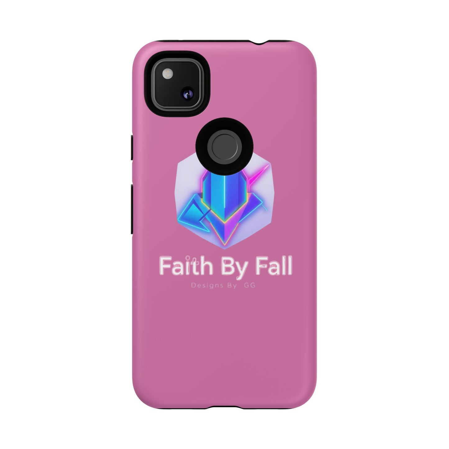Vibrant Phone Case with Motivational Design - Faith By Fall, Colorful Phone Cover, Customizable Mobile Accessory, Unique Gift Idea, [...]