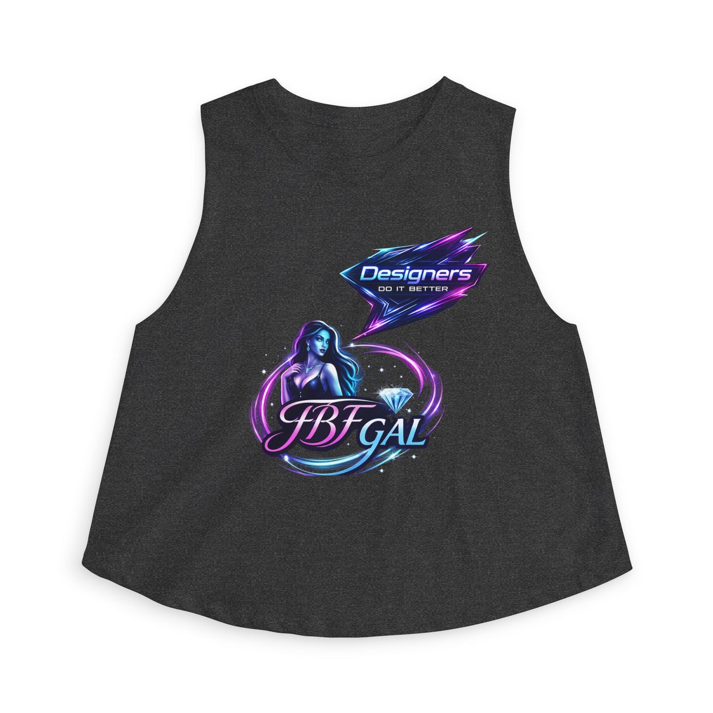 Designers do it Better, FBF gal Women's Crop Top