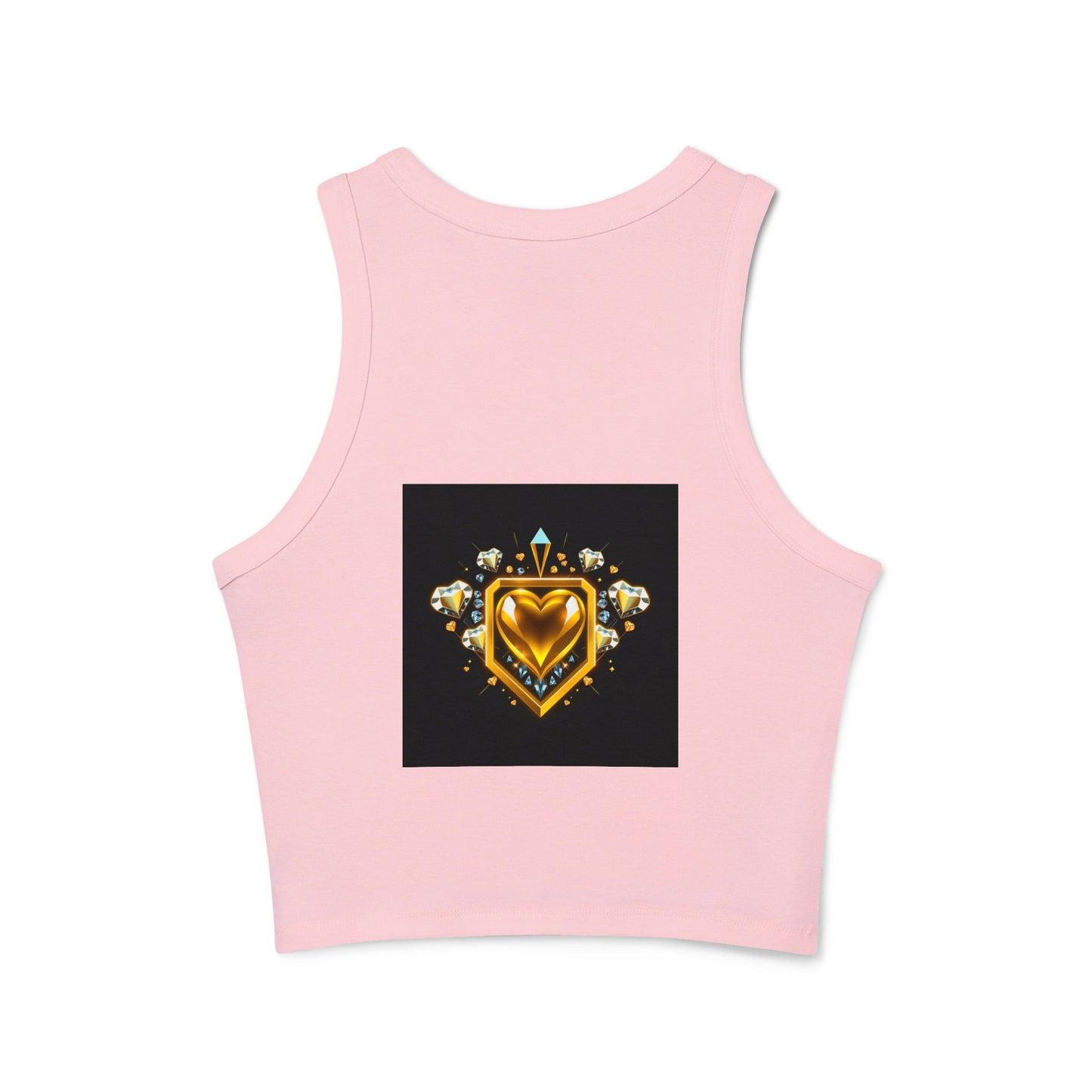 Heart Shield Women's Micro Rib Racer Tank Top