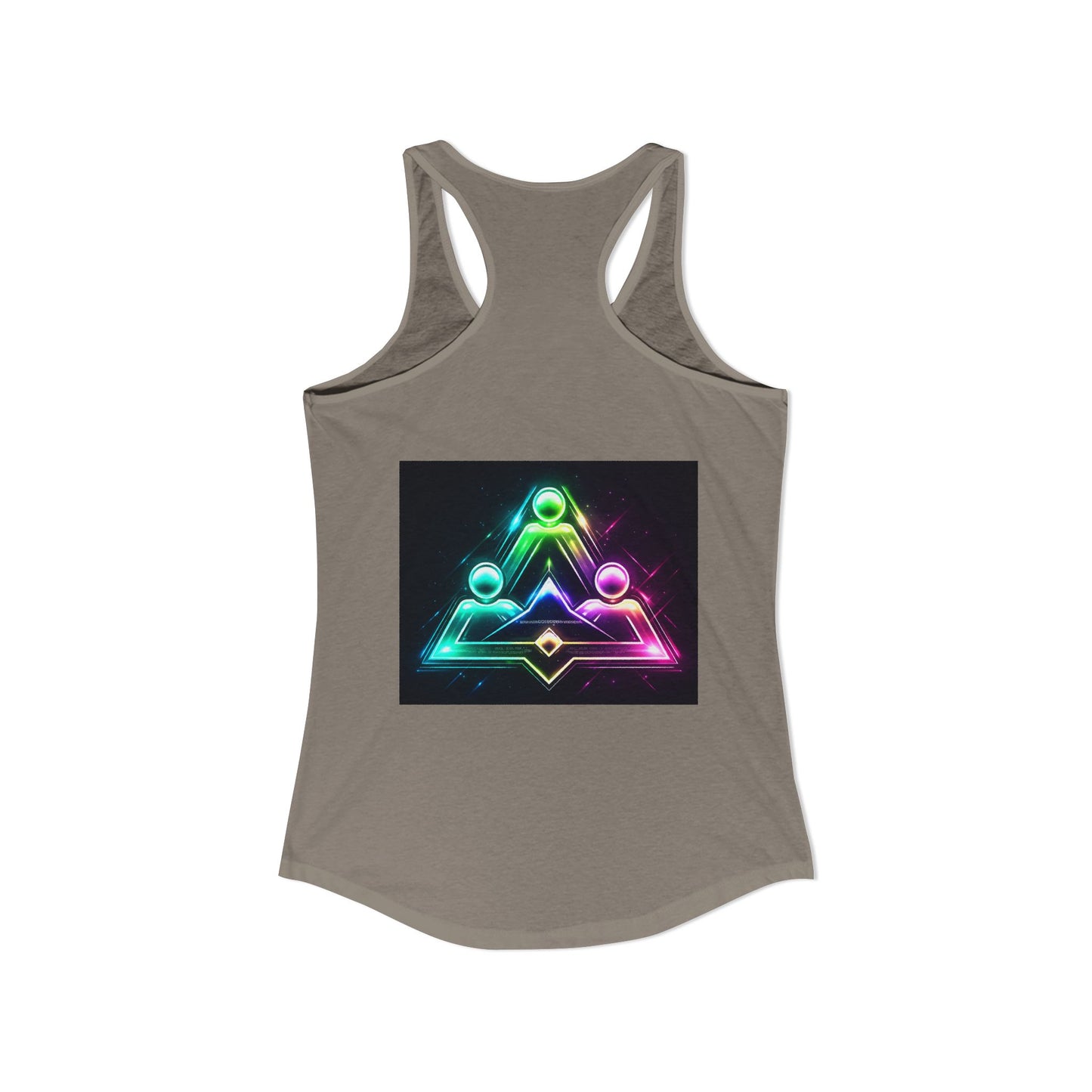 True strength don’t need numbers Women's Ideal Racerback Tank