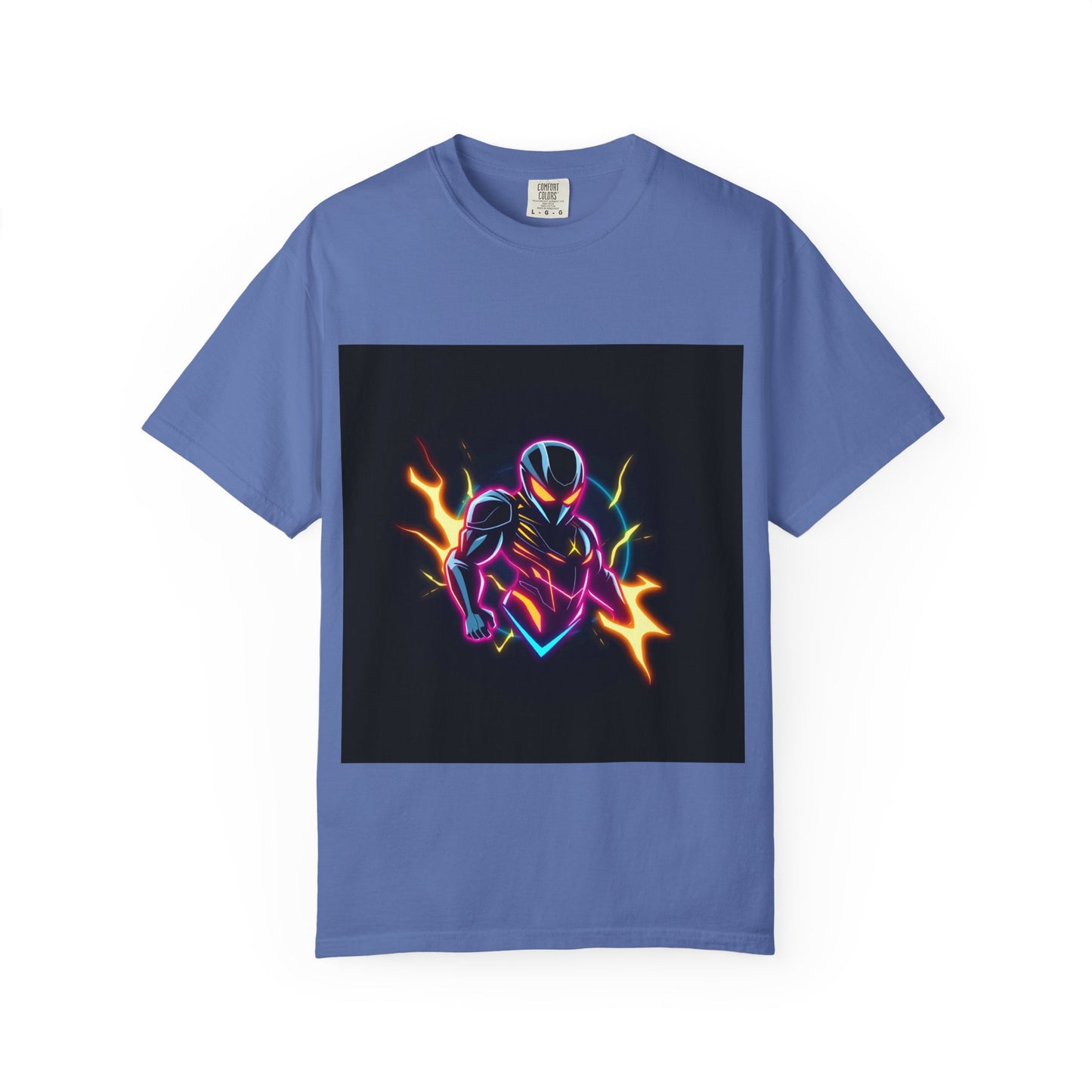 Vibrant Unisex Graphic T-Shirt, Cosmic Dreams Tee, Retro Neon Shirt, Stylish Casual Wear, Gift for Gamers & Dreamers