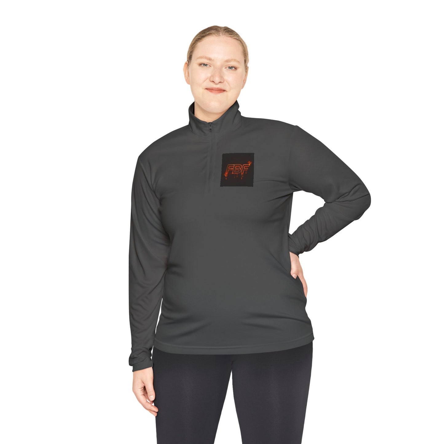 Power Over These Haters Quarter-Zip Pullover