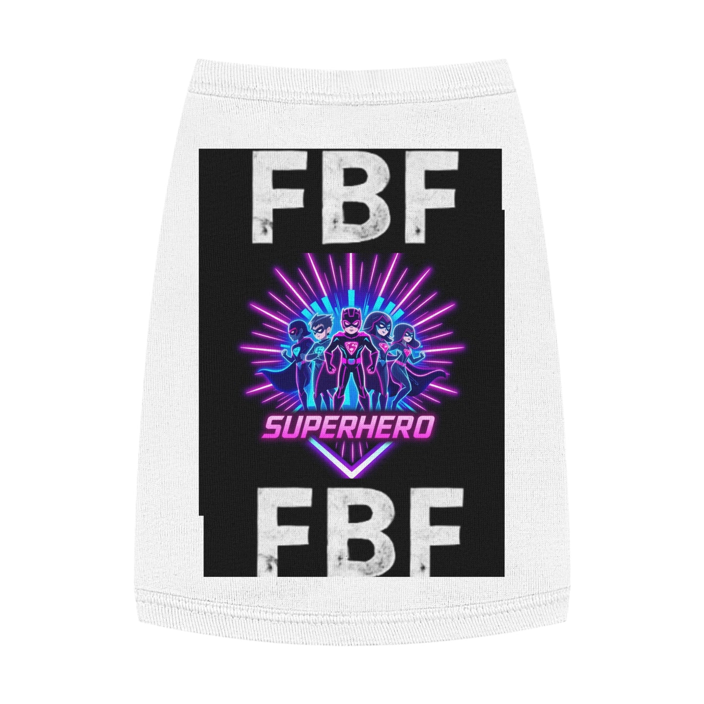 Superhero Pet Tank Top | Cute Dog Shirt, Pet Apparel for Comic Lovers, Gift for Pet Owners, Summer Wear, FBF Design